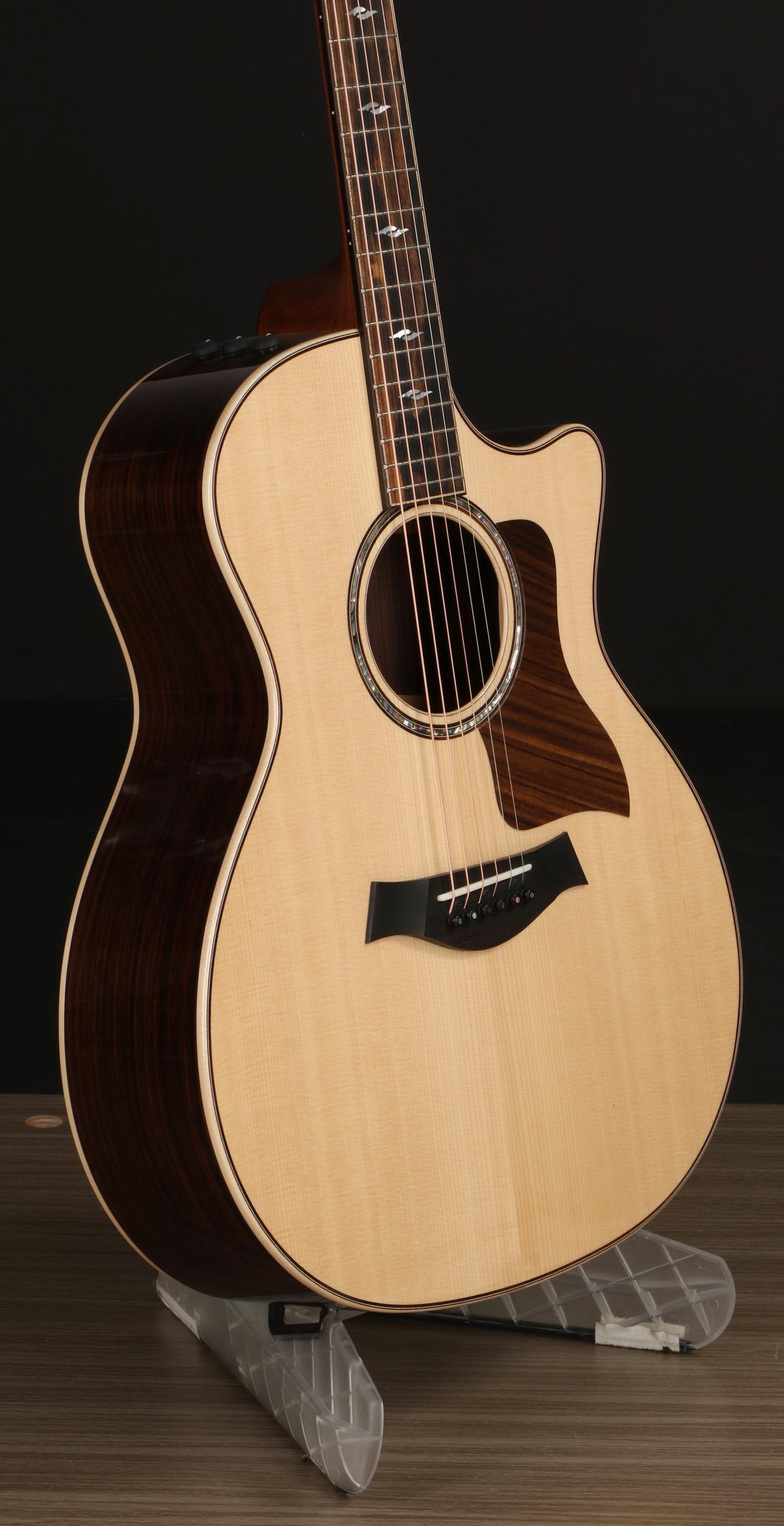 Used Taylor 814CE-ES2 Grand Auditorium Acoustic Electric Cutaway Natural  Sitka Spruce Guitar w/Case