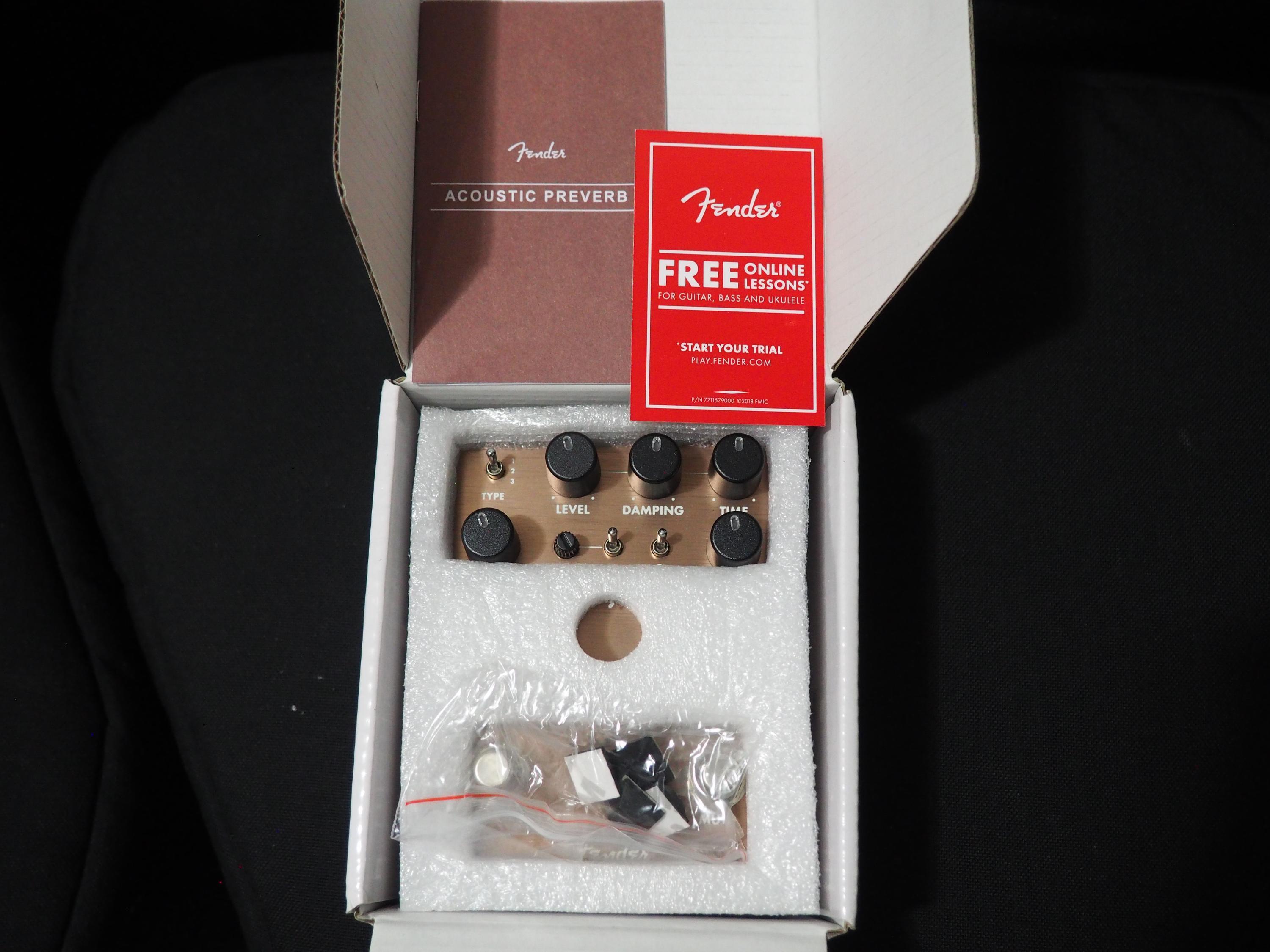 Used Fender Acoustic Preverb - Sweetwater's Gear Exchange