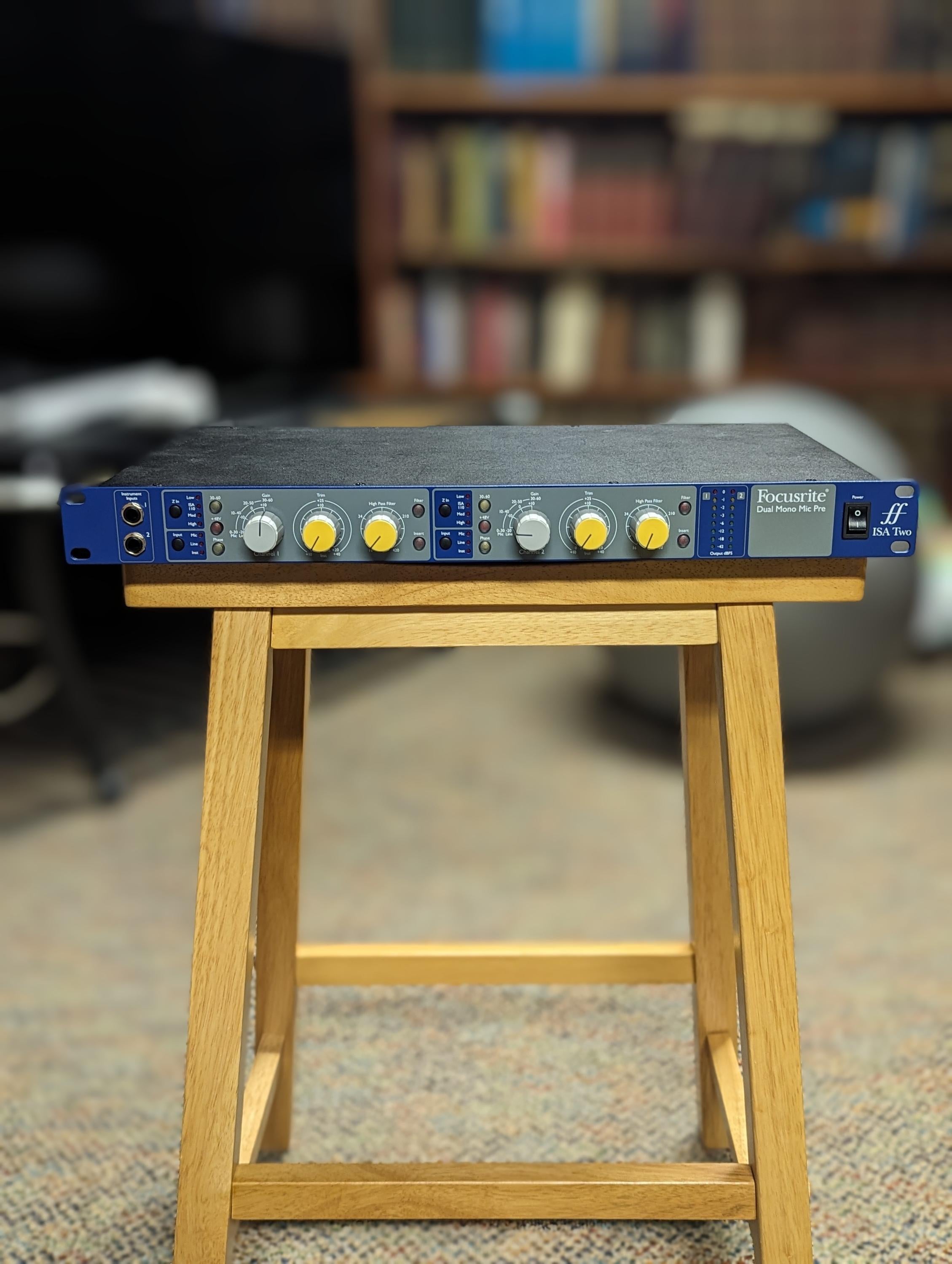 Used Focusrite ISA Two 2-channel Microphone Preamp