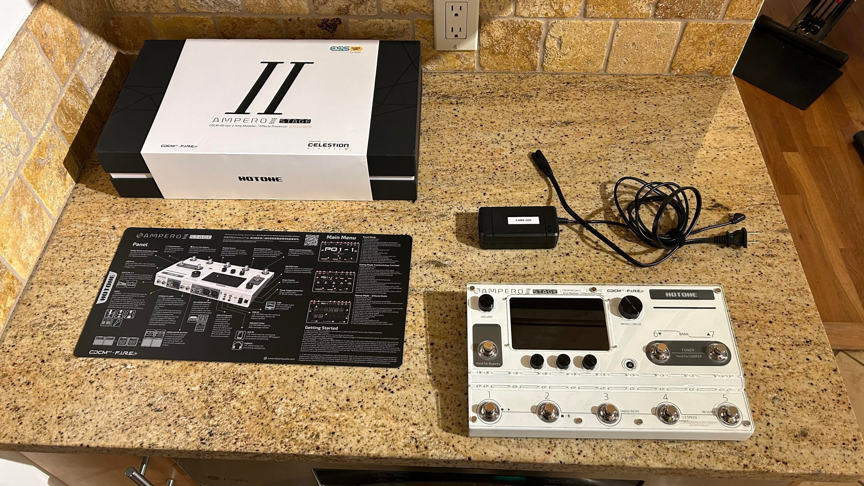 Used Hotone Ampero II Stage Amp - Sweetwater's Gear Exchange