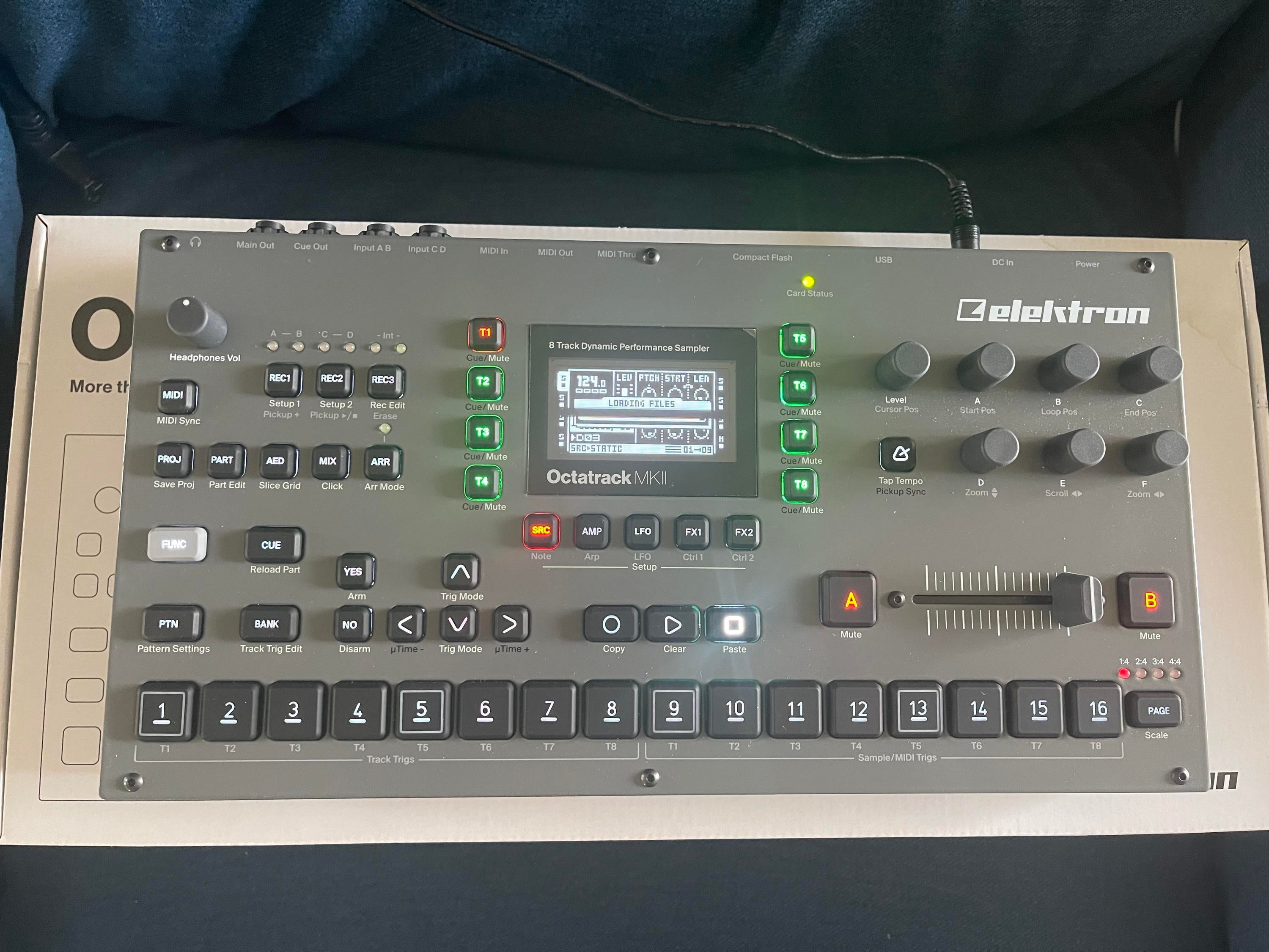 Used Elektron Octatrack MKII 8-track - Sweetwater's Gear Exchange