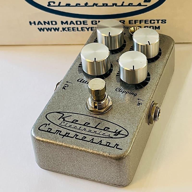 Used Keeley C4 4-Knob Compressor Pedal - Sweetwater's Gear Exchange