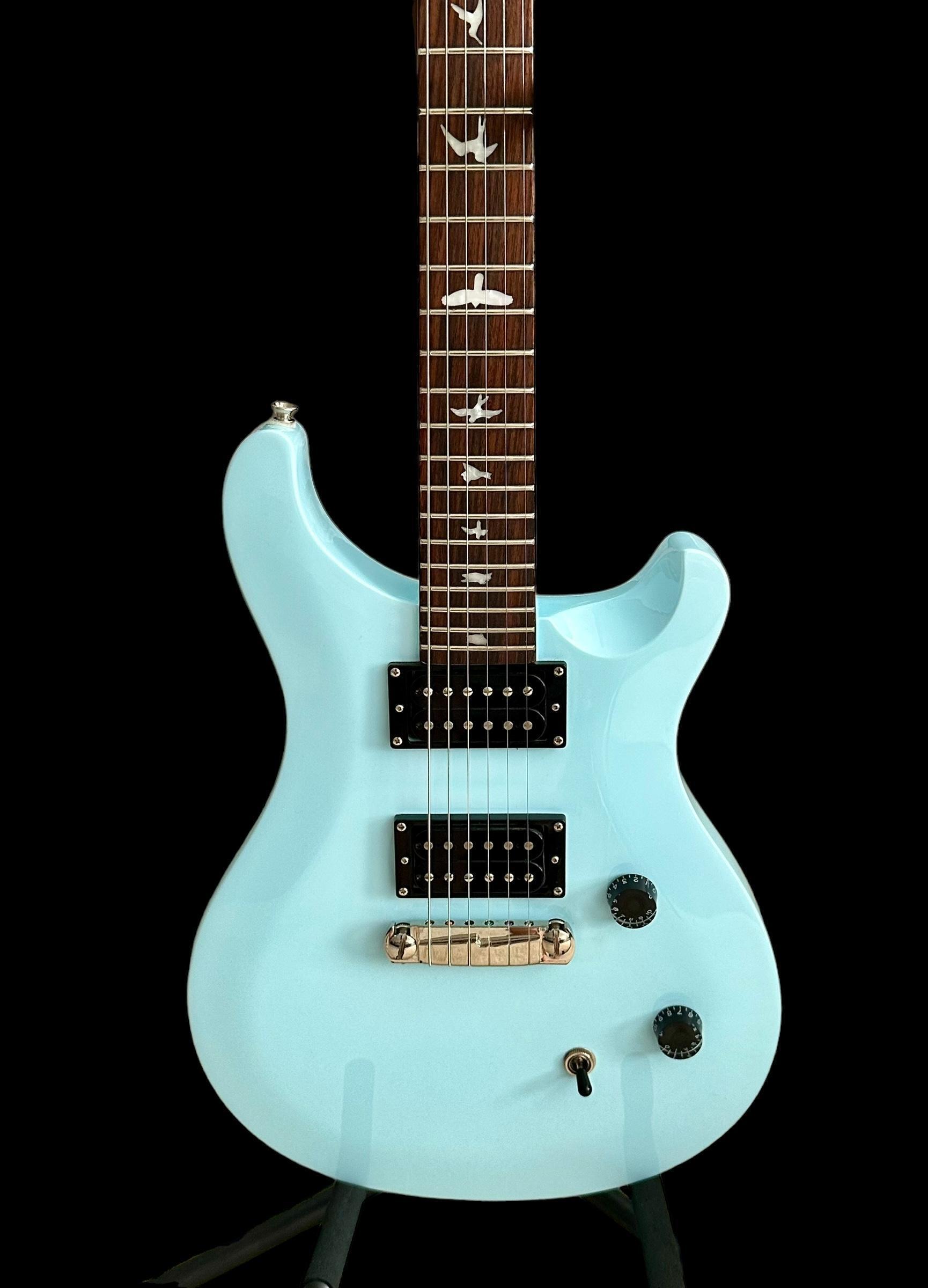 Used PRS SE Tim Mahoney - Baby Blue - Sweetwater's Gear Exchange