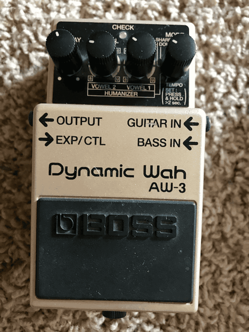 Used Boss AW3 Dynamic Wah Pedal Sweetwater Gear Exchange
