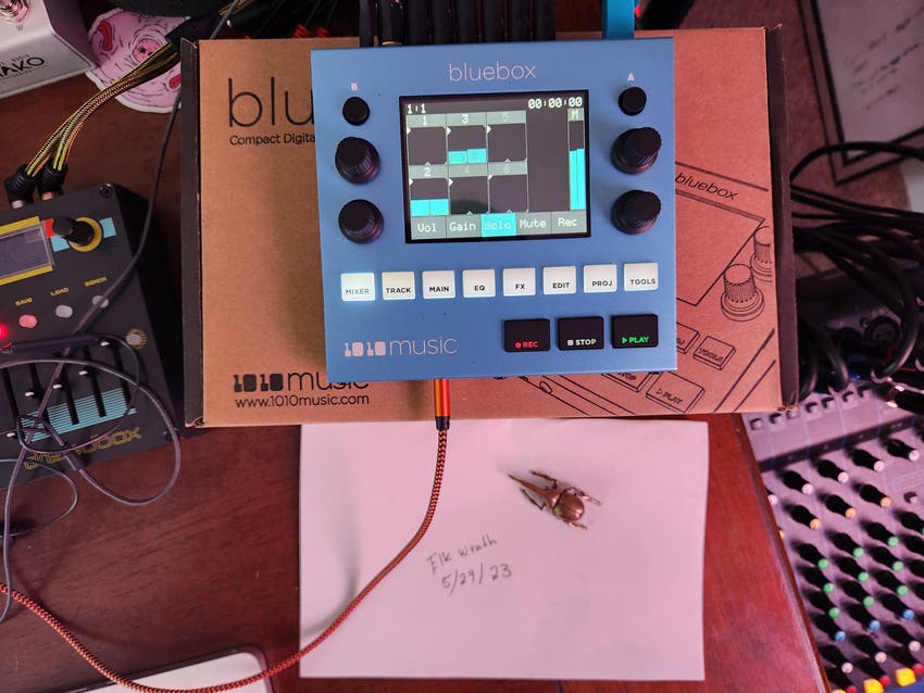 Used 1010music Bluebox Compact Digital Mixer & Recorder Sweetwater