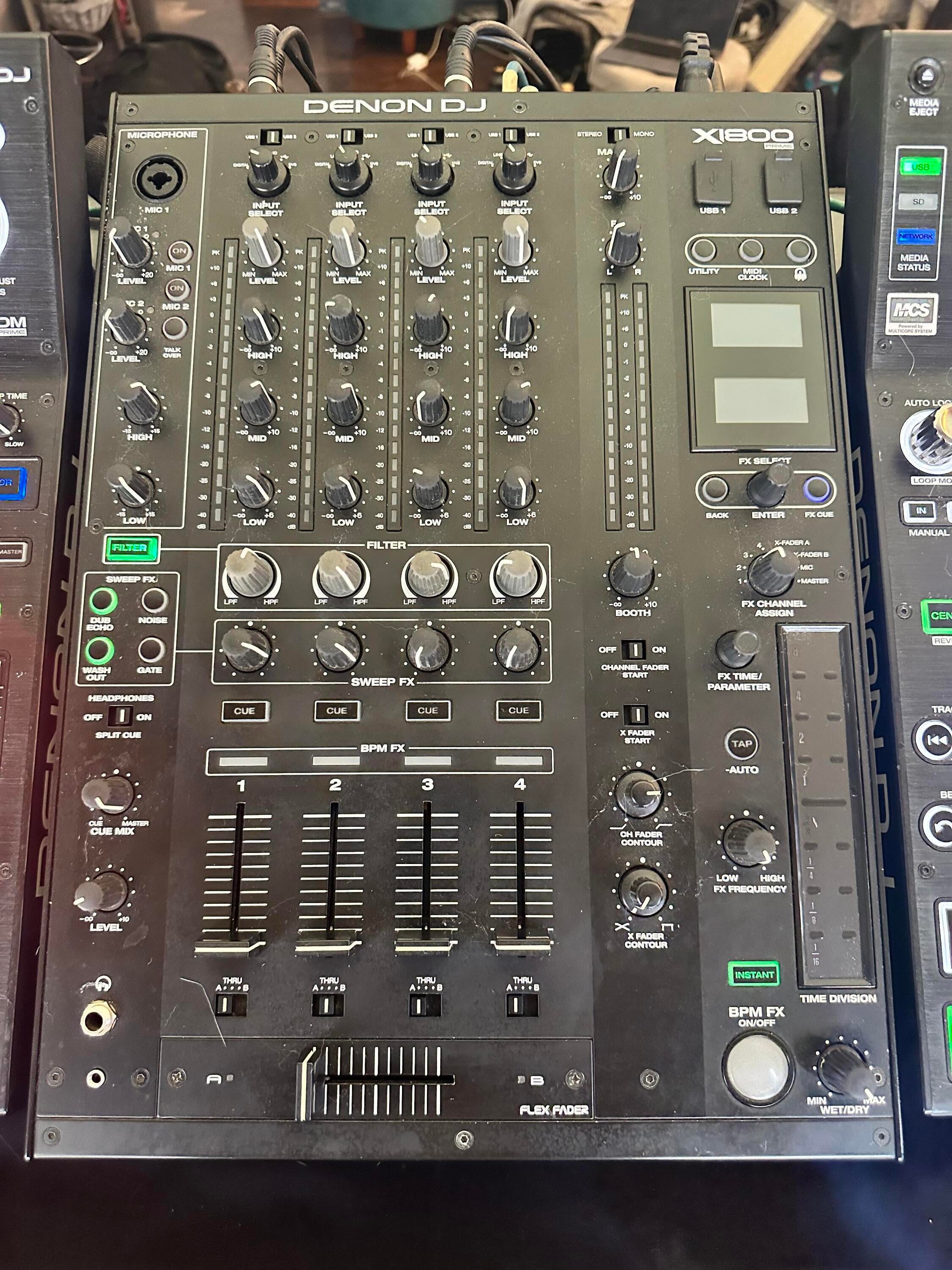Used Denon DJ X1850 Prime 4channel Sweetwater's Gear Exchange