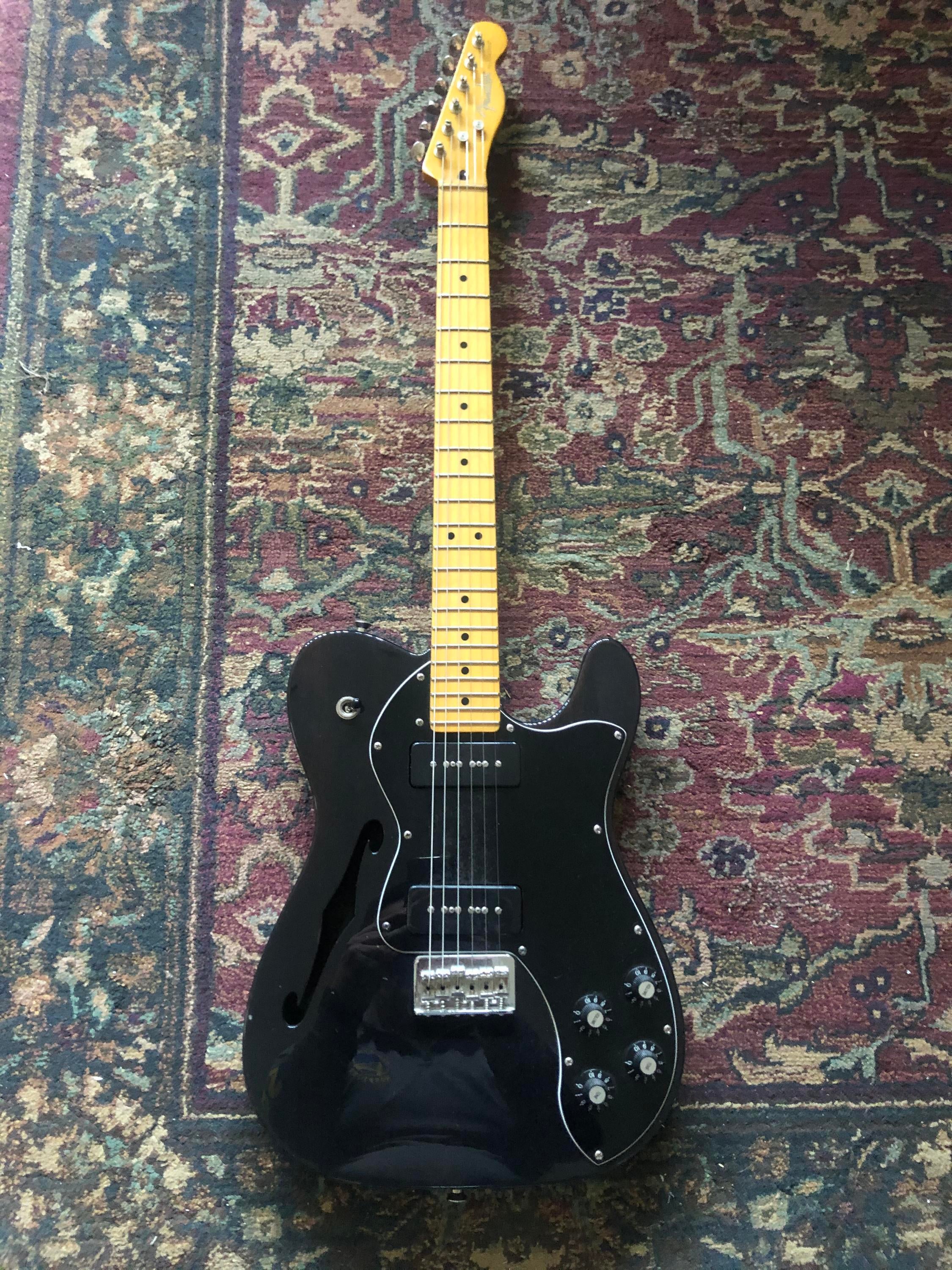 Used Fender modern player thinline telecaster