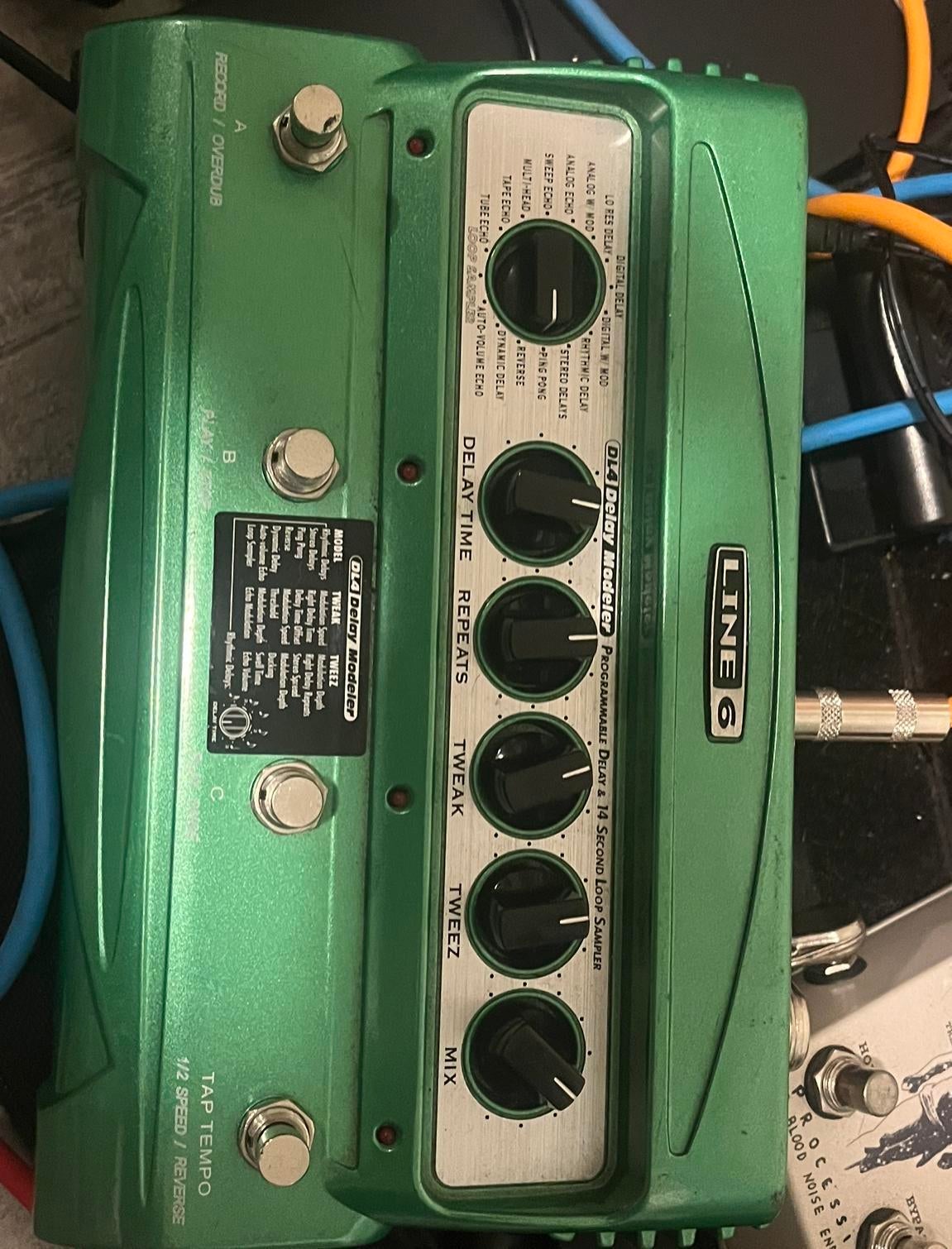 Used Line 6 DL4 Delay Modeler Pedal - Sweetwater's Gear Exchange