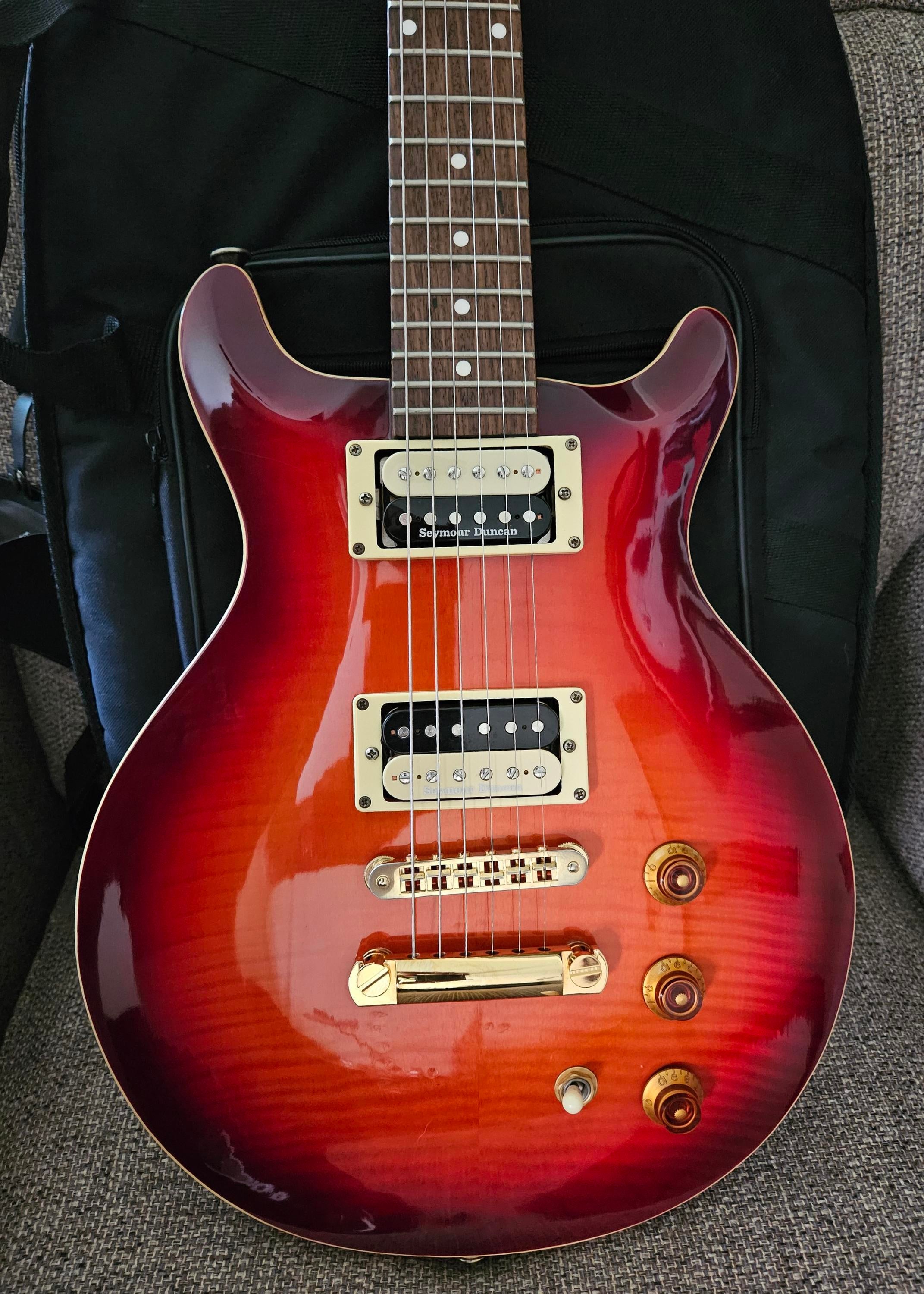 Used Hamer 90's MIK Hamer Studio Sunburst - upgraded w/ Seymour Duncan  JB/Jazz Pickups, Gotoh Tuners & more!!!