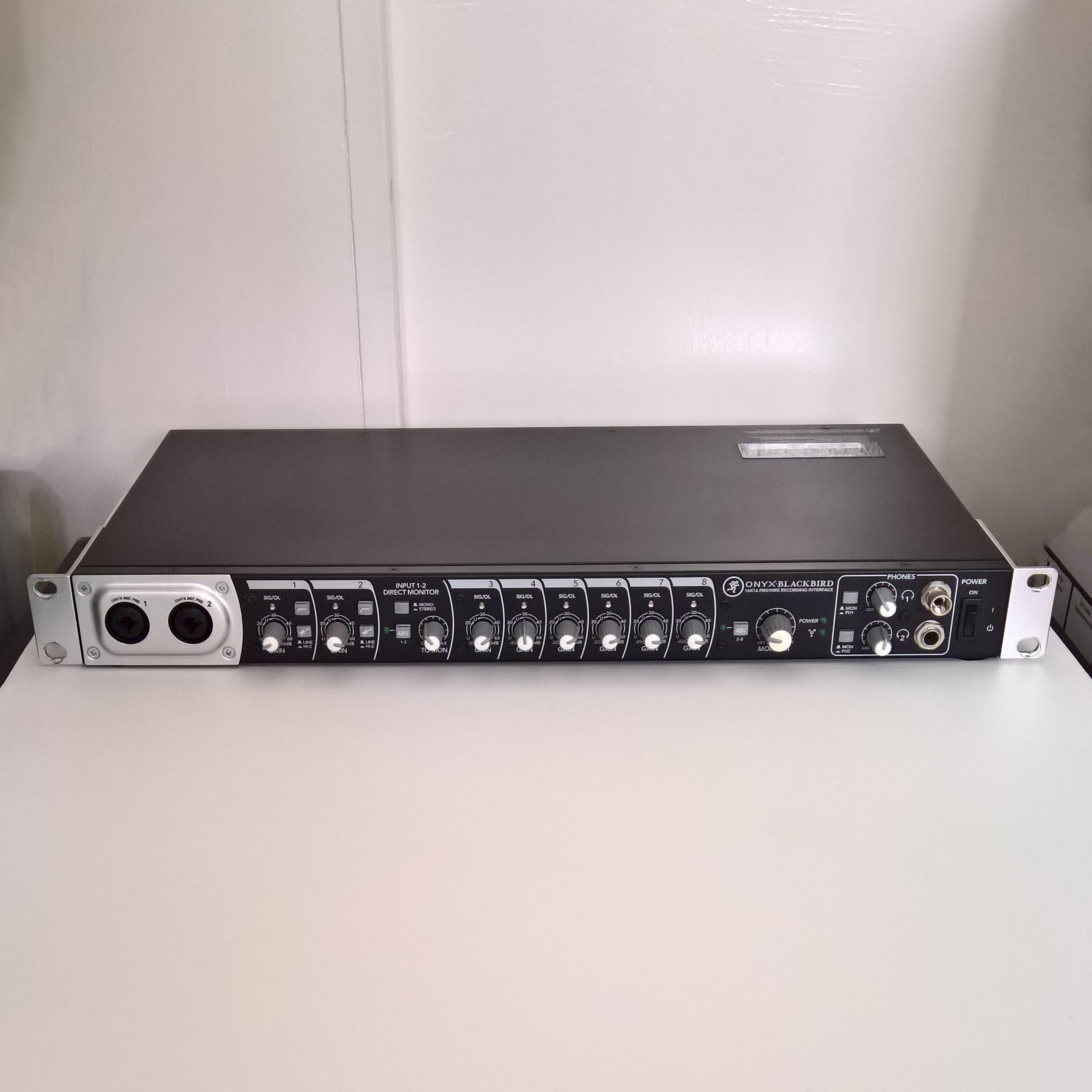 Used Mackie Onyx Blackbird FireWire Audio - Sweetwater's Gear Exchange