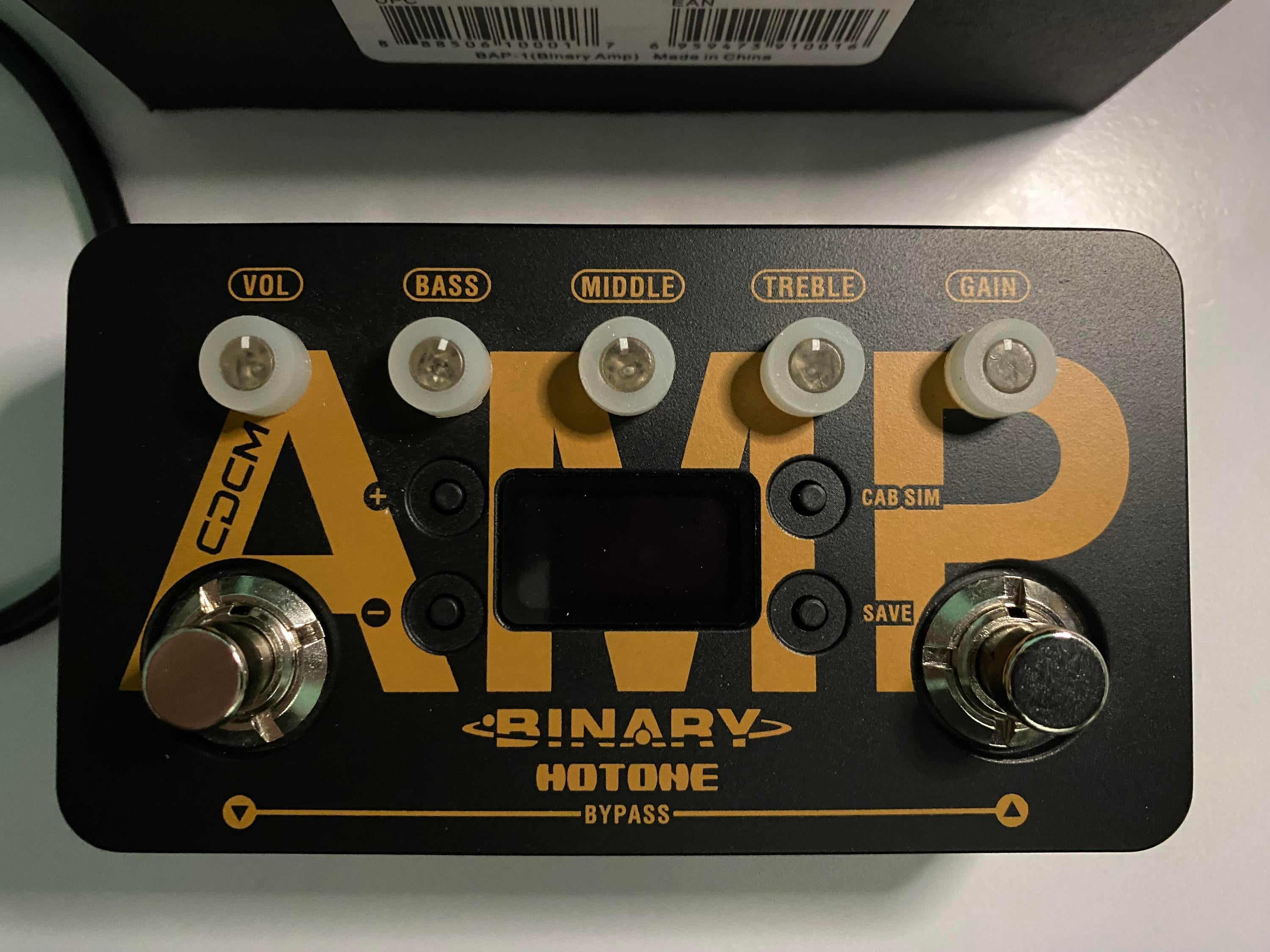 Used Hotone Binary Amp Simulator - Sweetwater's Gear Exchange