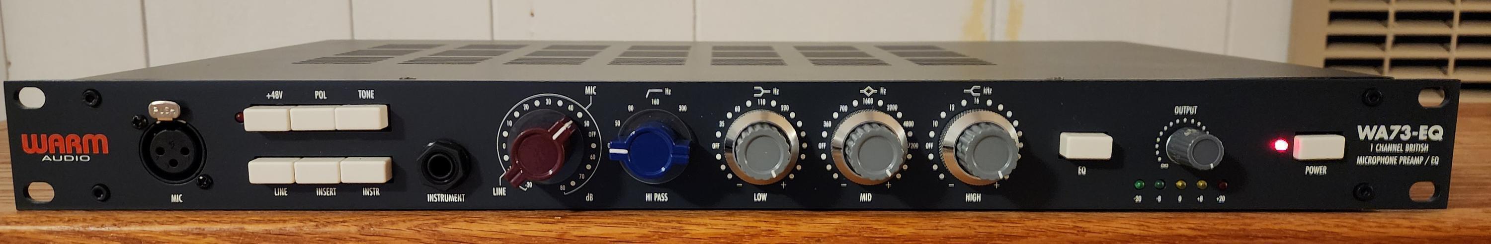Used Warm Audio WA73-EQ Microphone Preamp - Sweetwater's Gear Exchange