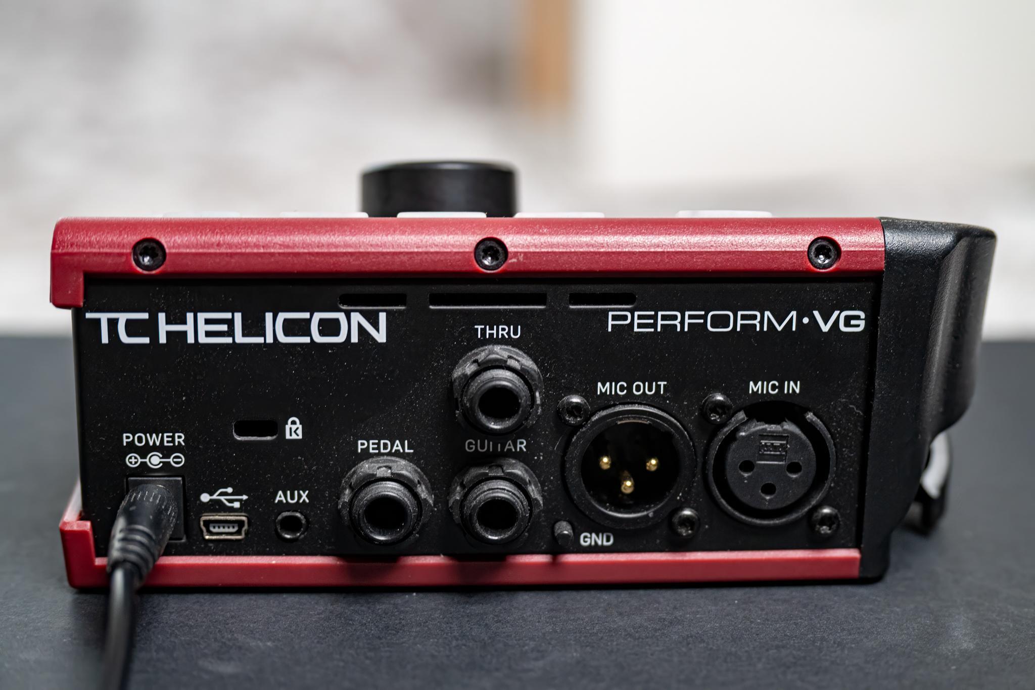 Used TC-Helicon Perform-VG Vocal and Acoustic Guitar Processor