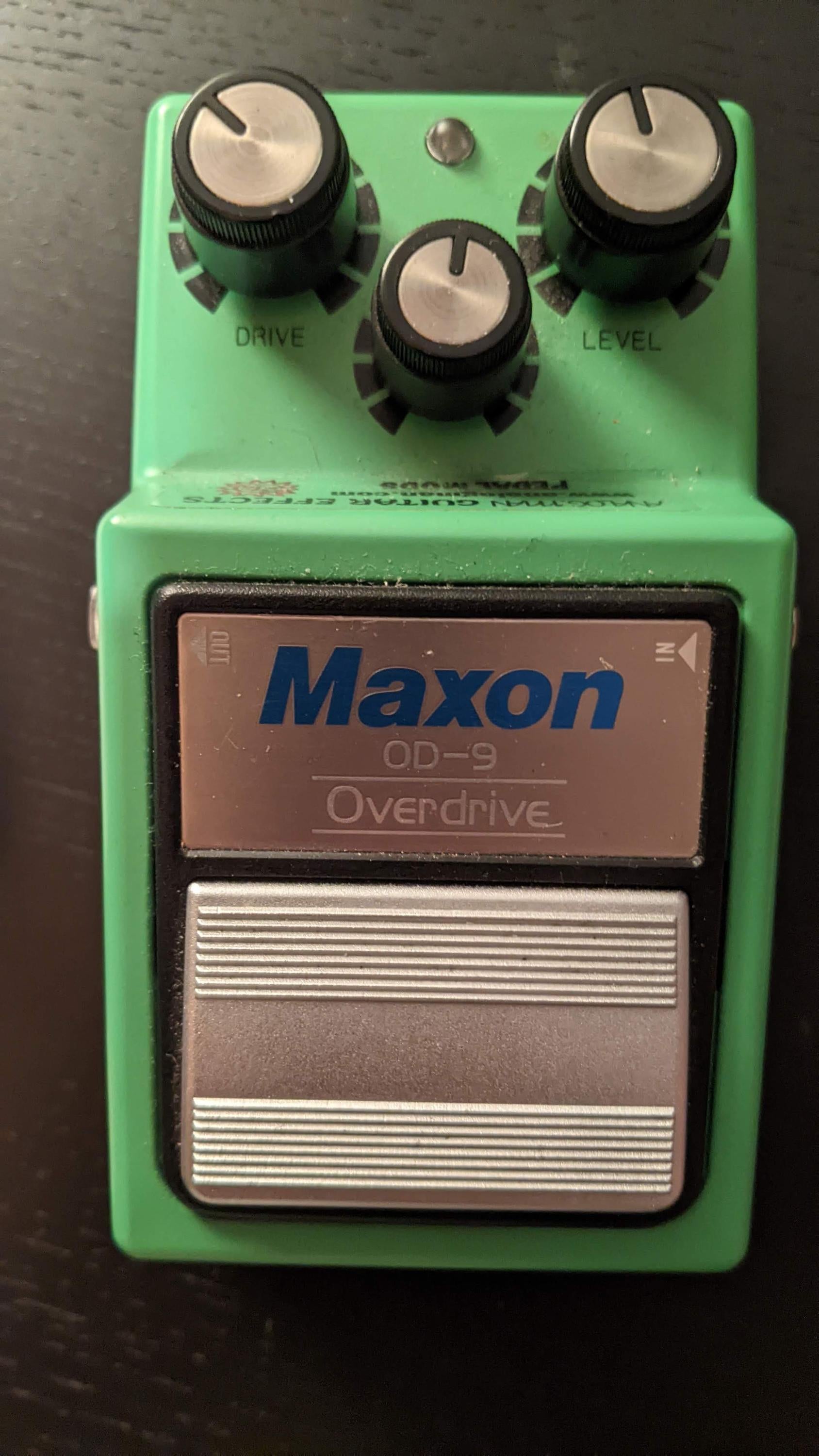 Analog Man Maxon OD-9/808 Mods