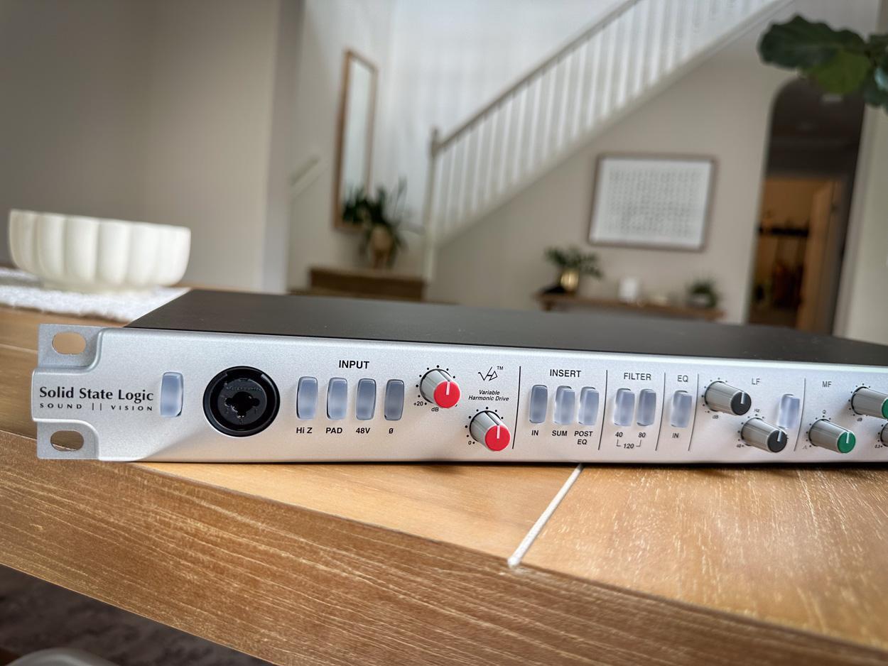 【未使用】SSL XLogic ALPHA CHANNEL SSL Solid State Logic XLogic Alpha Channel Microphone Preamp