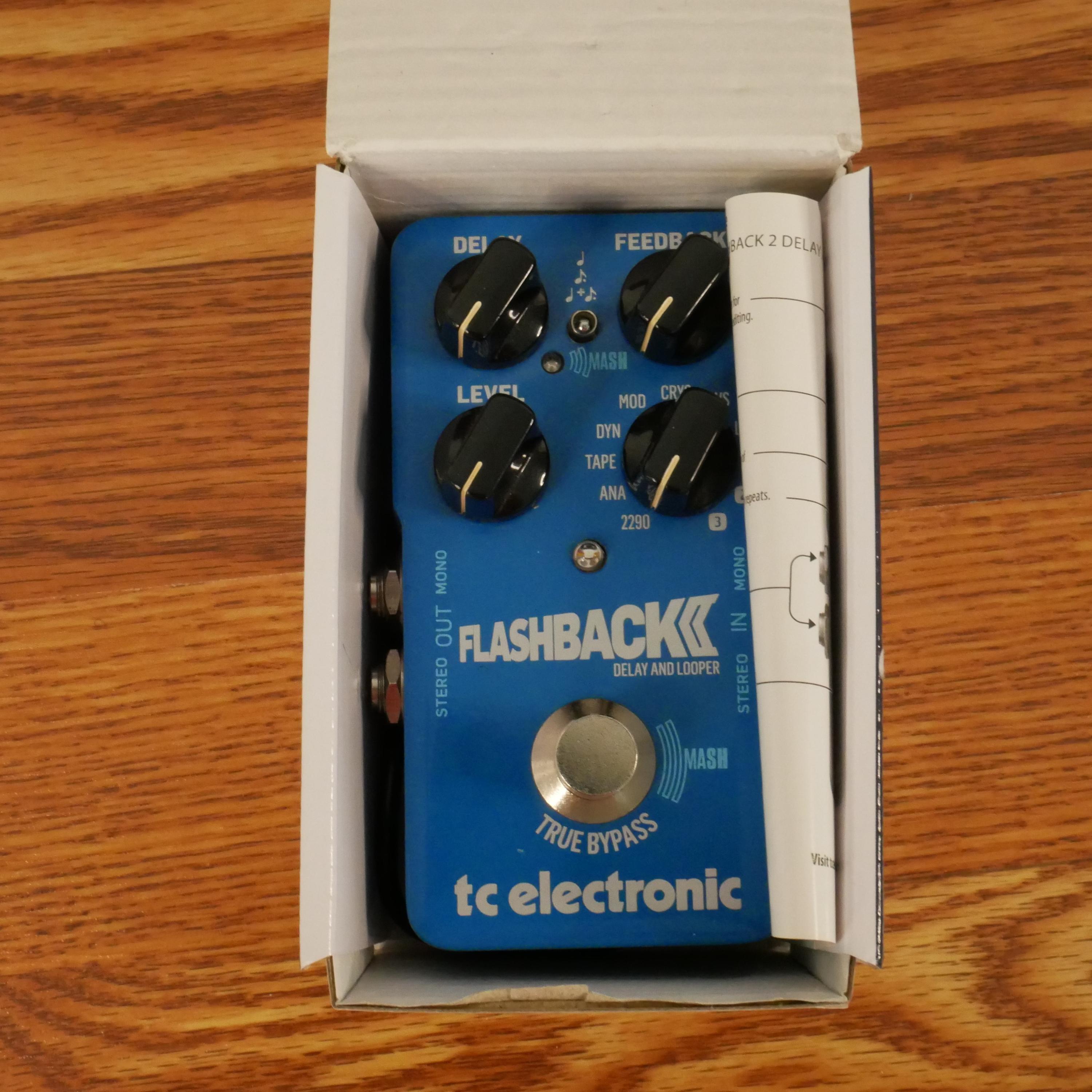 【美品】Flashback DELAY AND LOOPER 箱つき TC Electronic Flashback Delay and Looper Pedal Reviews
