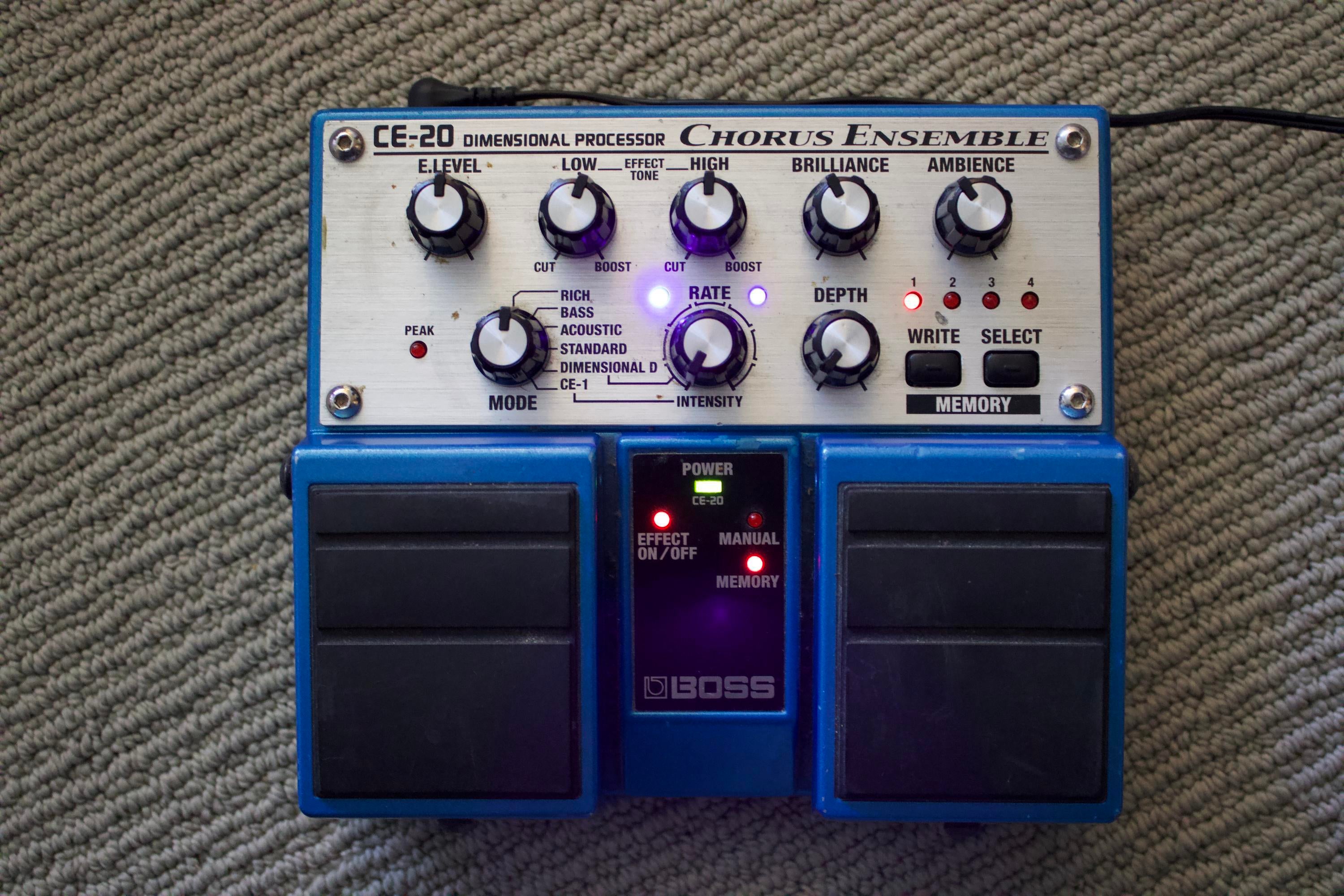 【中古品】BOSS CE-20 Used Boss CE-20 - Sweetwater's Gear Exchange