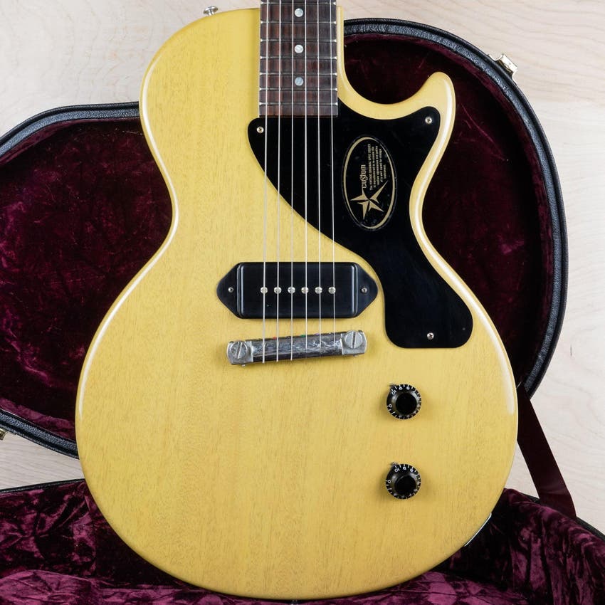Custom Shop Historic Collection '57 Les Paul Junior Single Cutaway Reissue 2000 TV Yellow Jr Yamano Music w/ OHSC