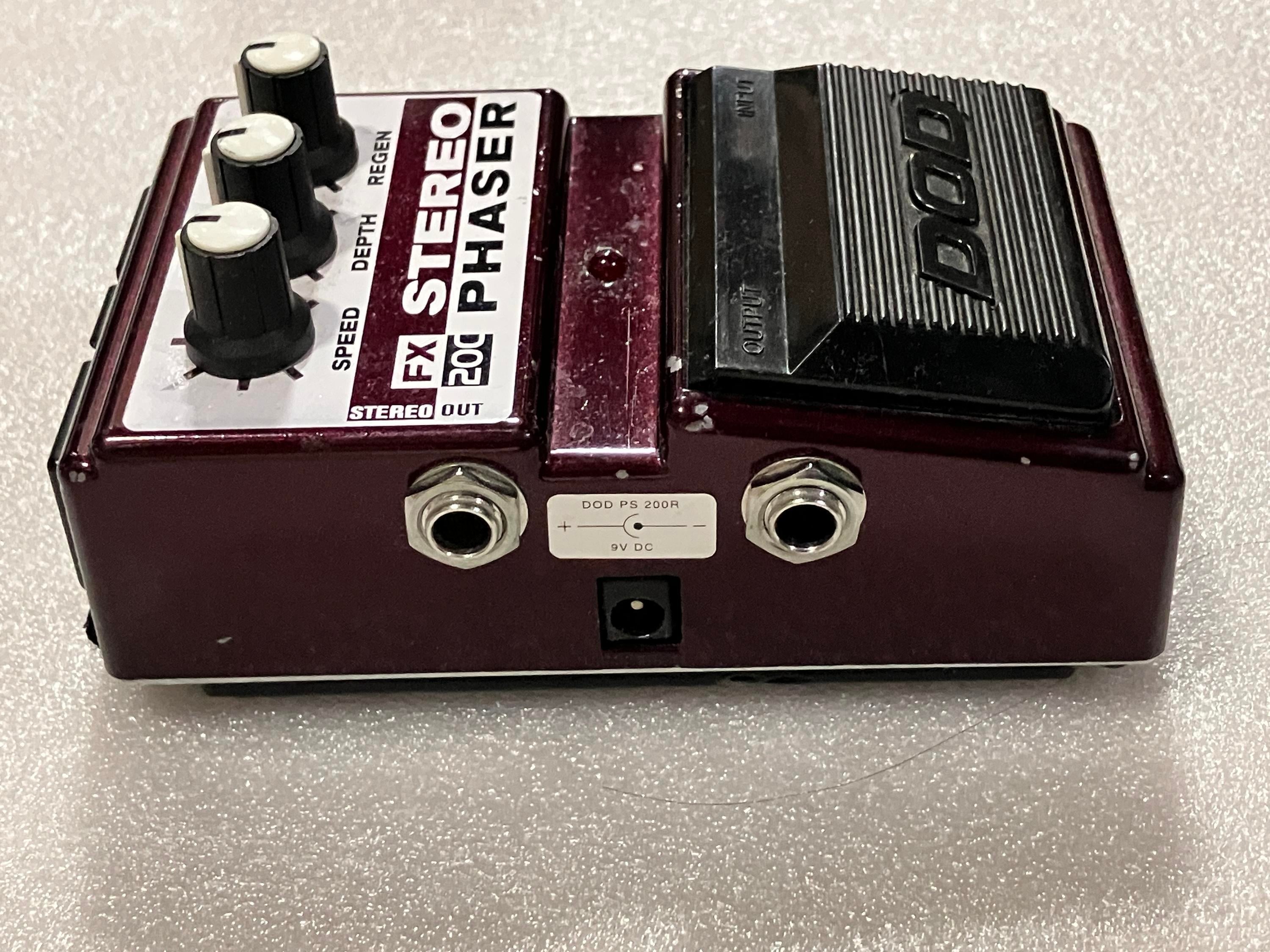 DOD FX20C STEREO PHASER ステレオ・フェイザー Used DOD FX20C Stereo Phaser Effect - Sweetwater's Gear Exchange