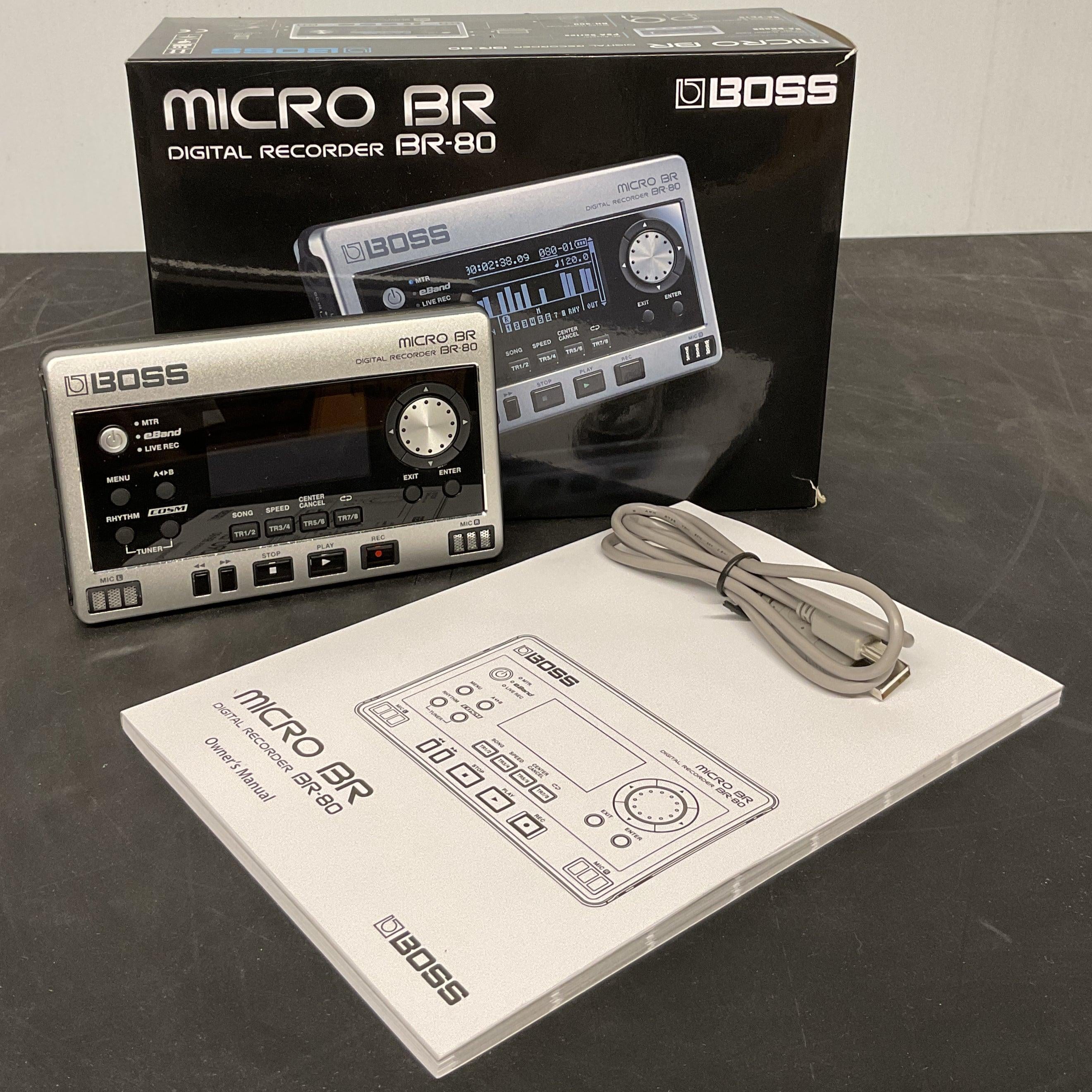 Used Boss MICRO BR BR-80 8-channel - Sweetwater's Gear Exchange