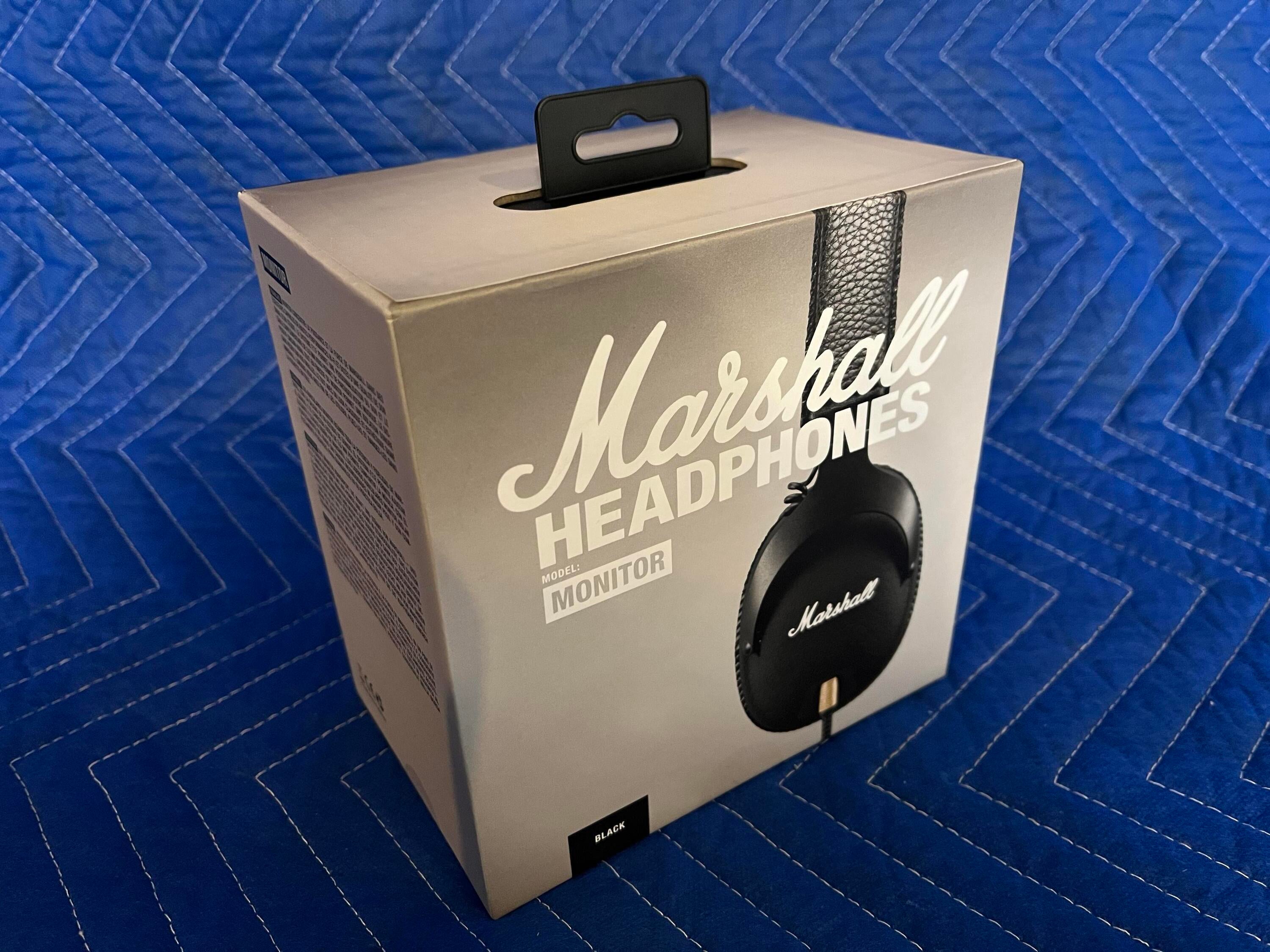 Used Marshall Monitor Headphones - New In Box