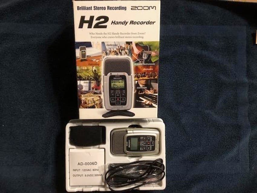 Used Zoom H2 4channel Handy Recorder Sweetwater Gear Exchange