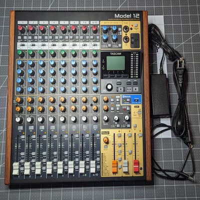 Tascam Model 12 12-Channel Multitrack Production Workstation And DAW  Control Surface