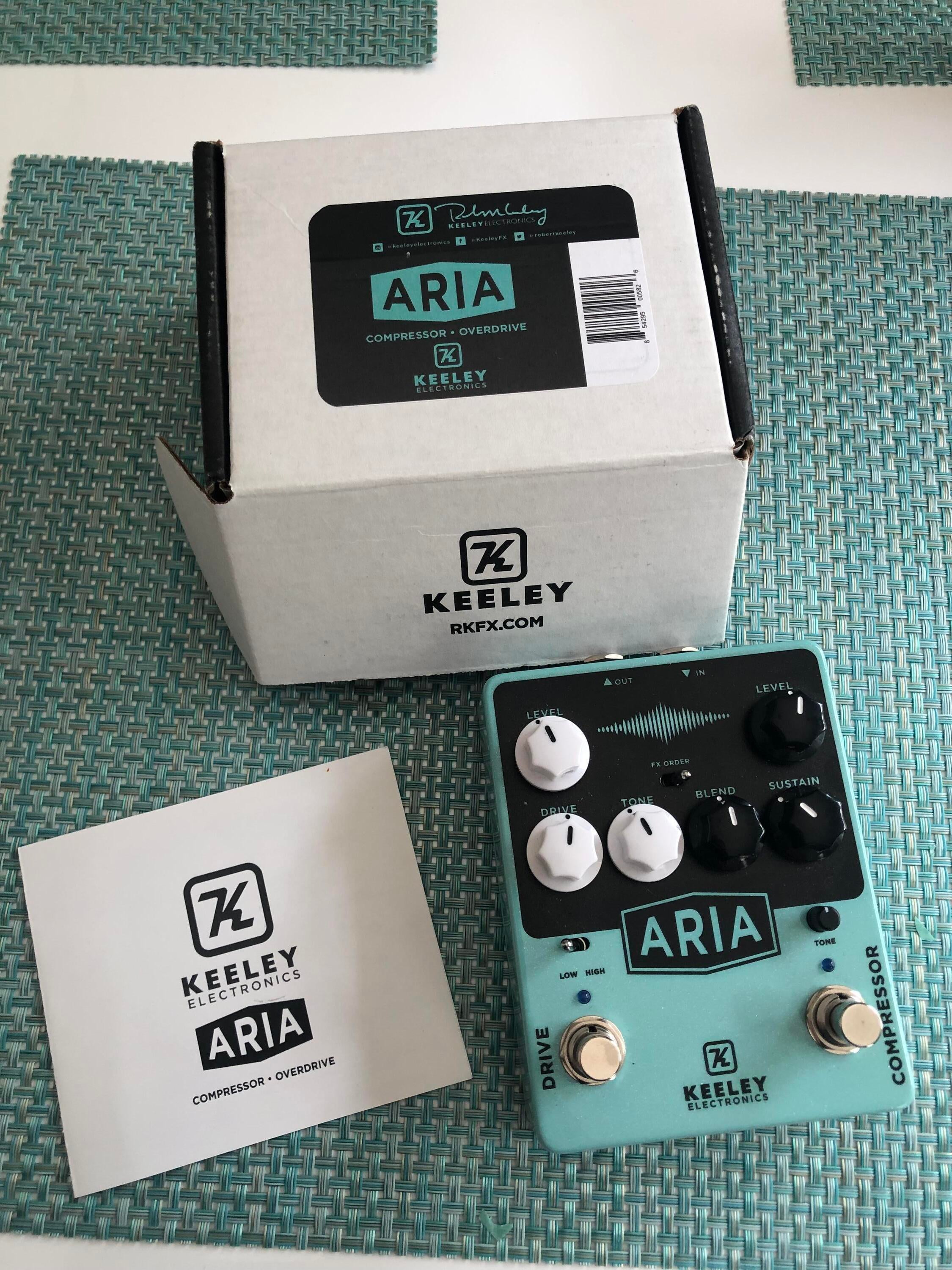 KEELEY ARIA Overdrive and Compressor