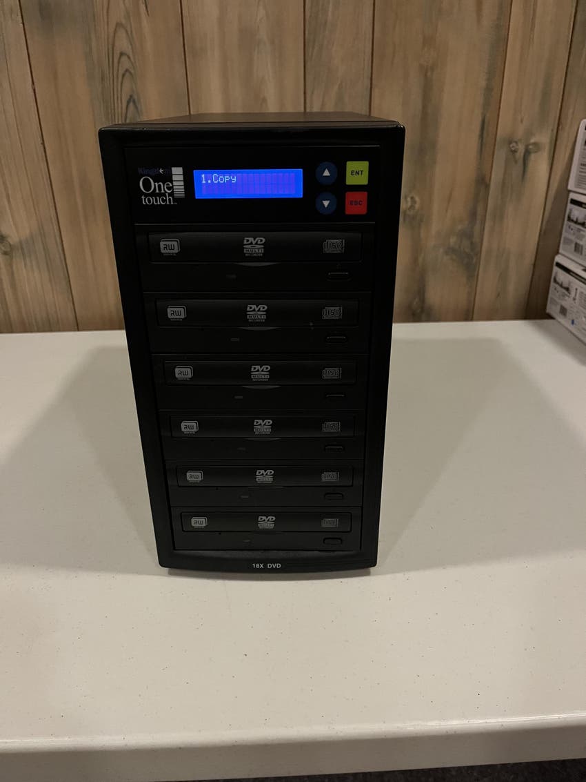 Used Kingdom One Touch Dvd duplicator 1 to 5 Sweetwater's Gear Exchange