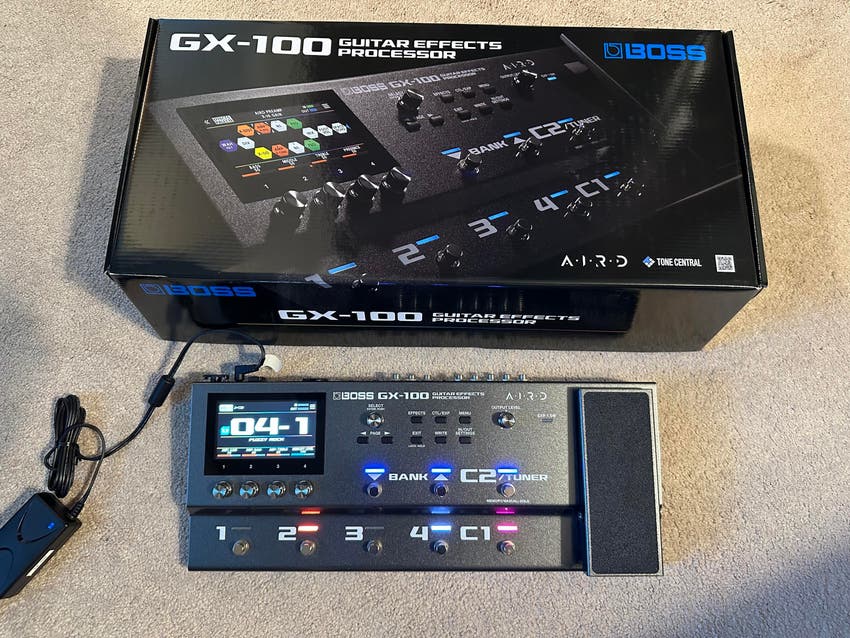 Used Boss GX100 Guitar Multieffects Pedal Gear Exchange