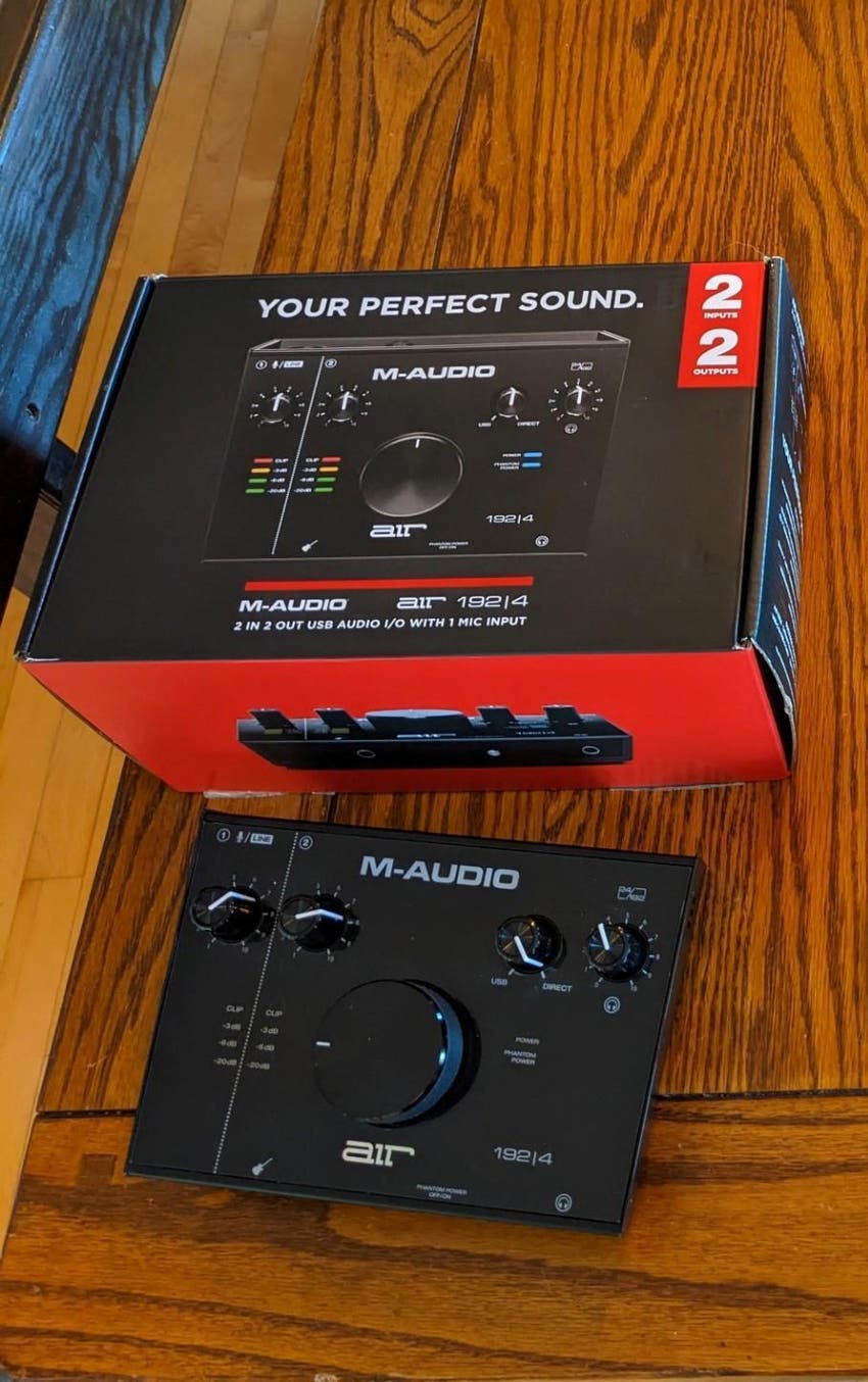 Used MAudio AIR 1924 USB Audio Interface Sweetwater Gear Exchange