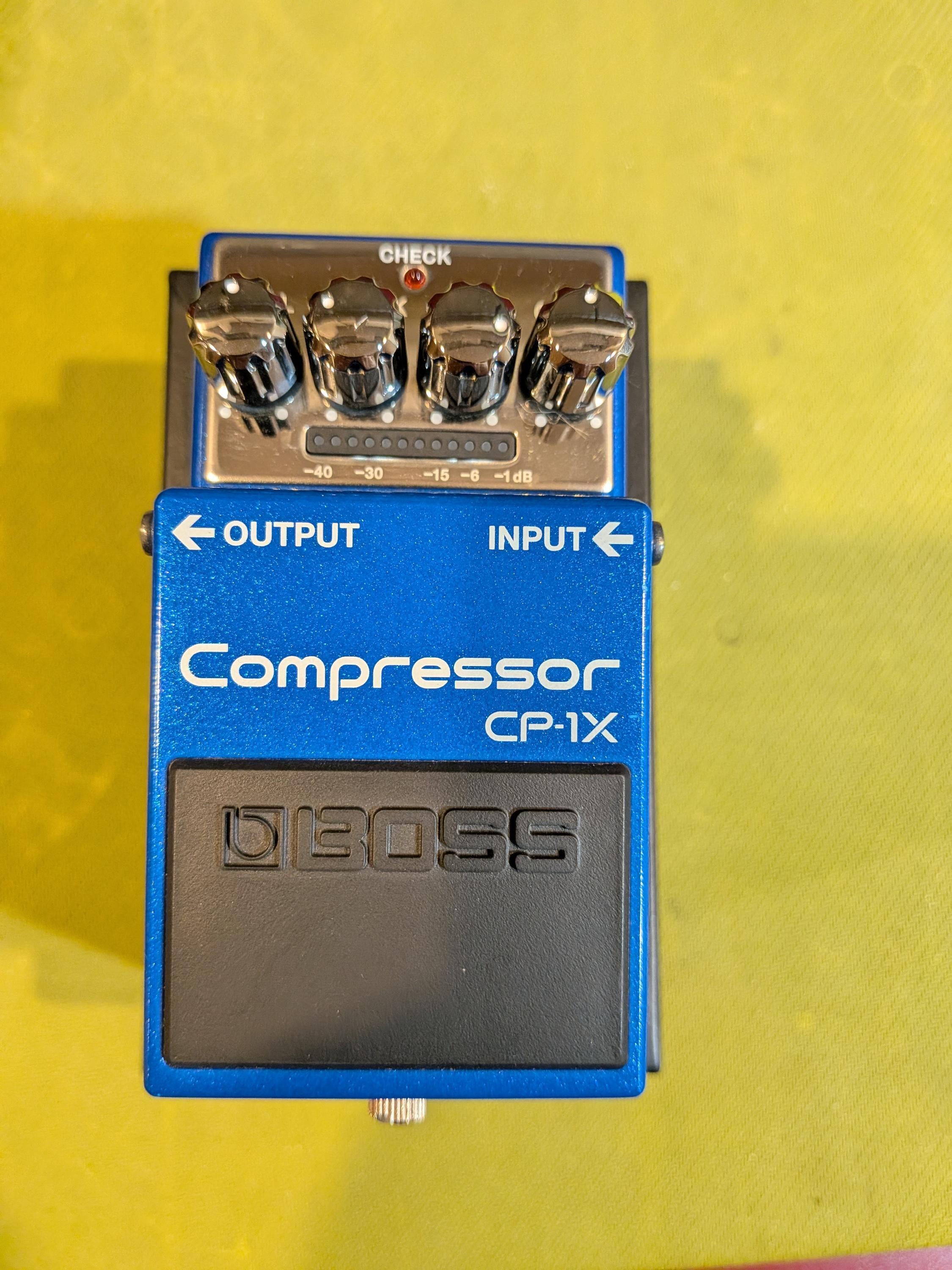 Used Boss CP-1X Compressor Pedal - Sweetwater's Gear Exchange