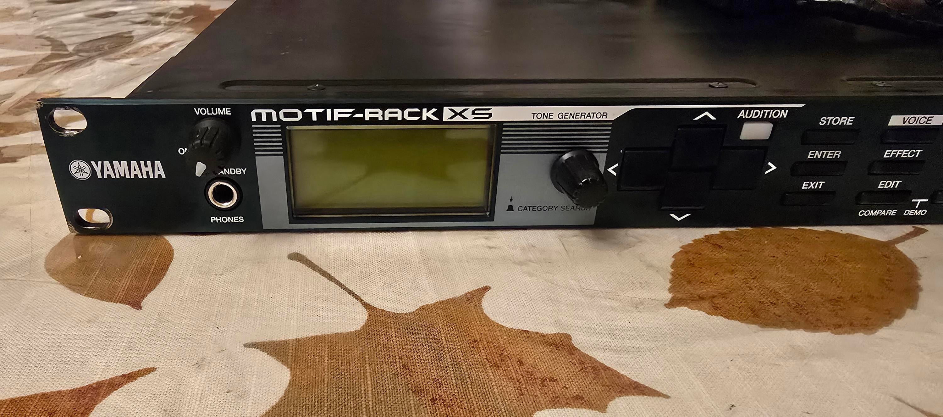 YAMAHA MOTIF-RACK XS ハードウェアシンセ ヤマハ | MOTIF-RACK XS - シンセサイザー - 概要