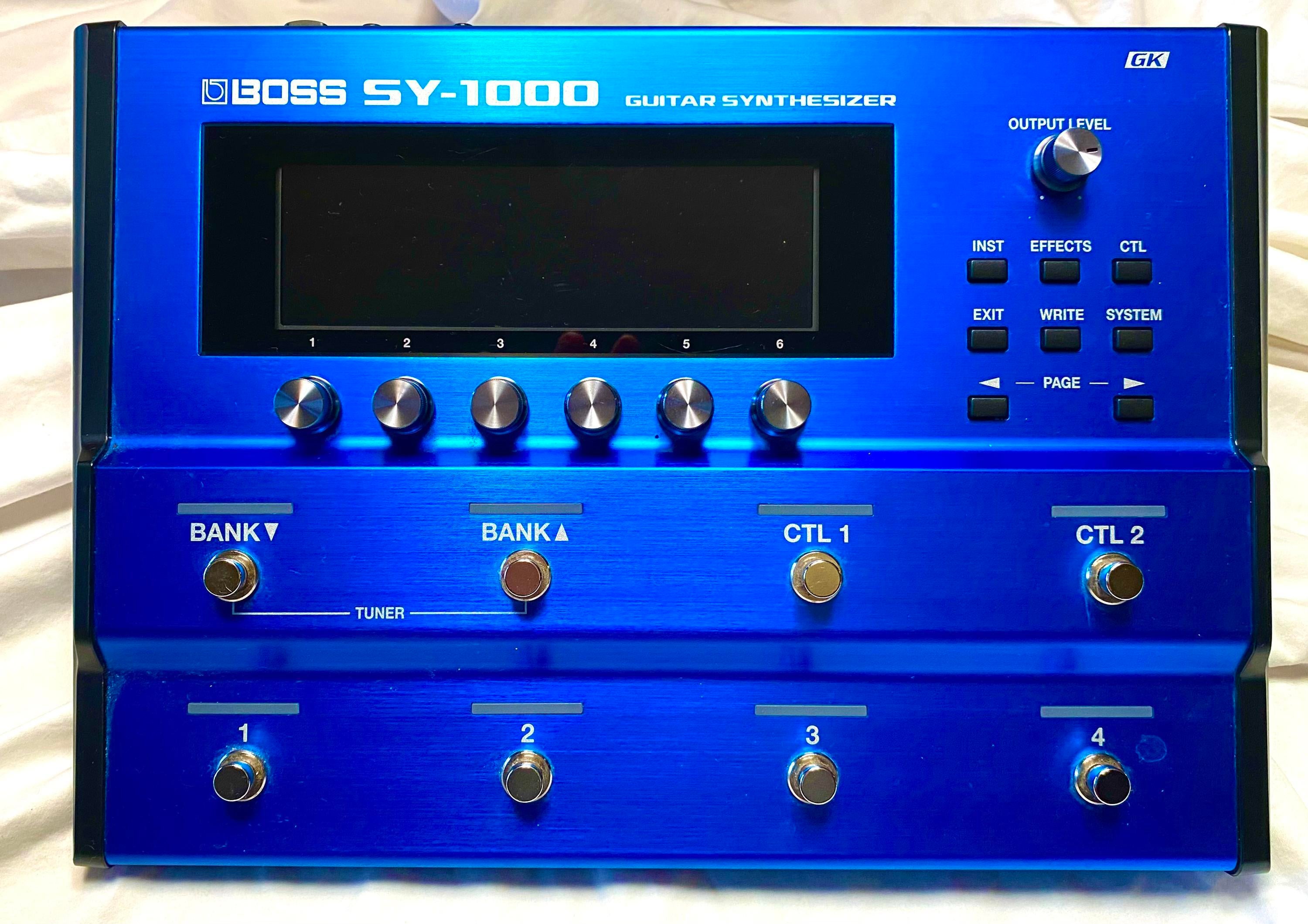 Used Boss SY-1000 Guitar Synthesizer Pedal - Sweetwater's Gear