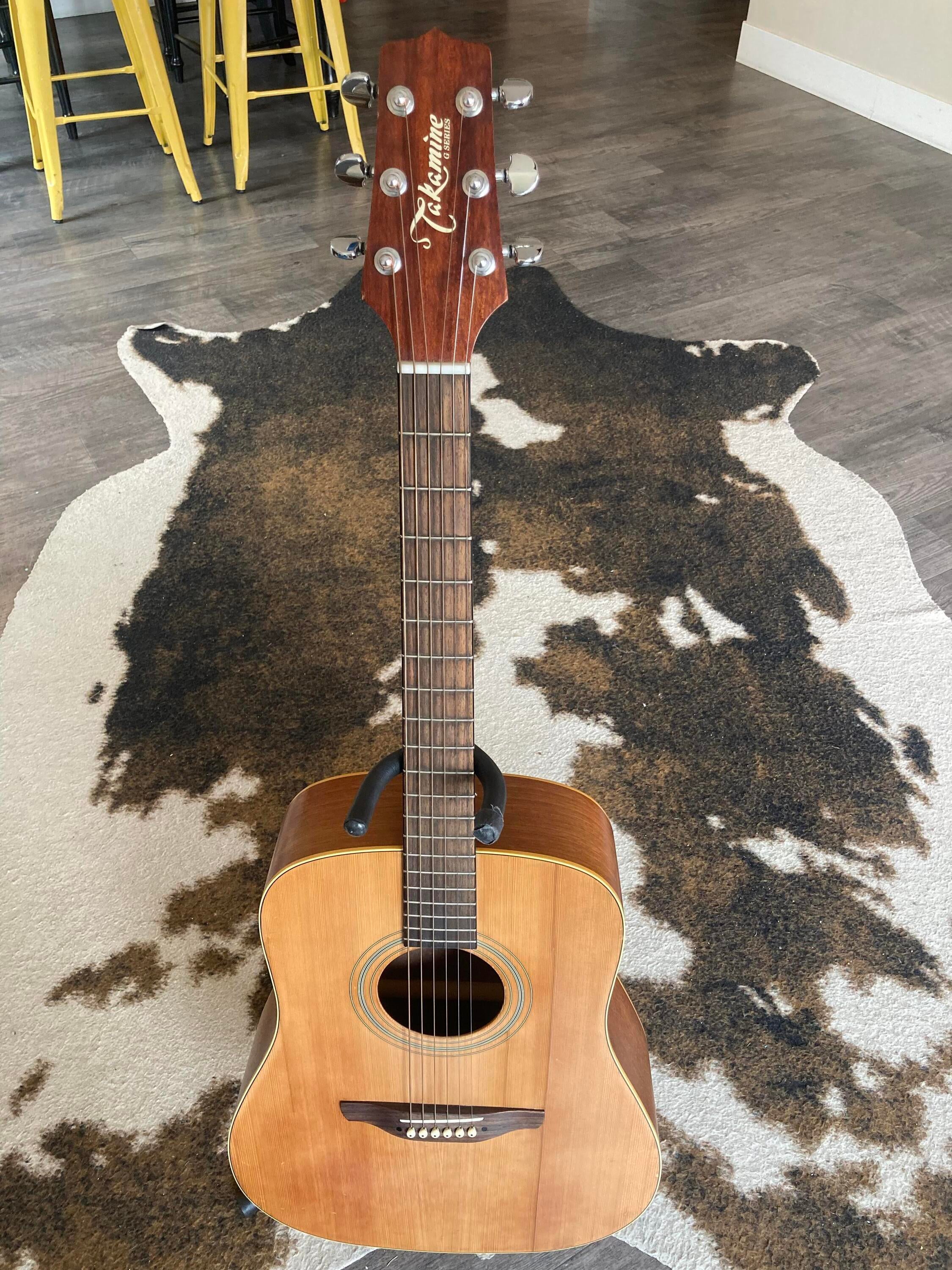 Used Takamine GS-330S acoustic dreadnought