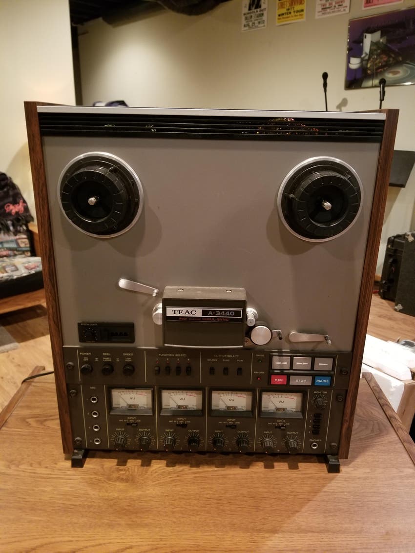Used Teac 3440 4 Channel Recorder Sweetwater Gear Exchange