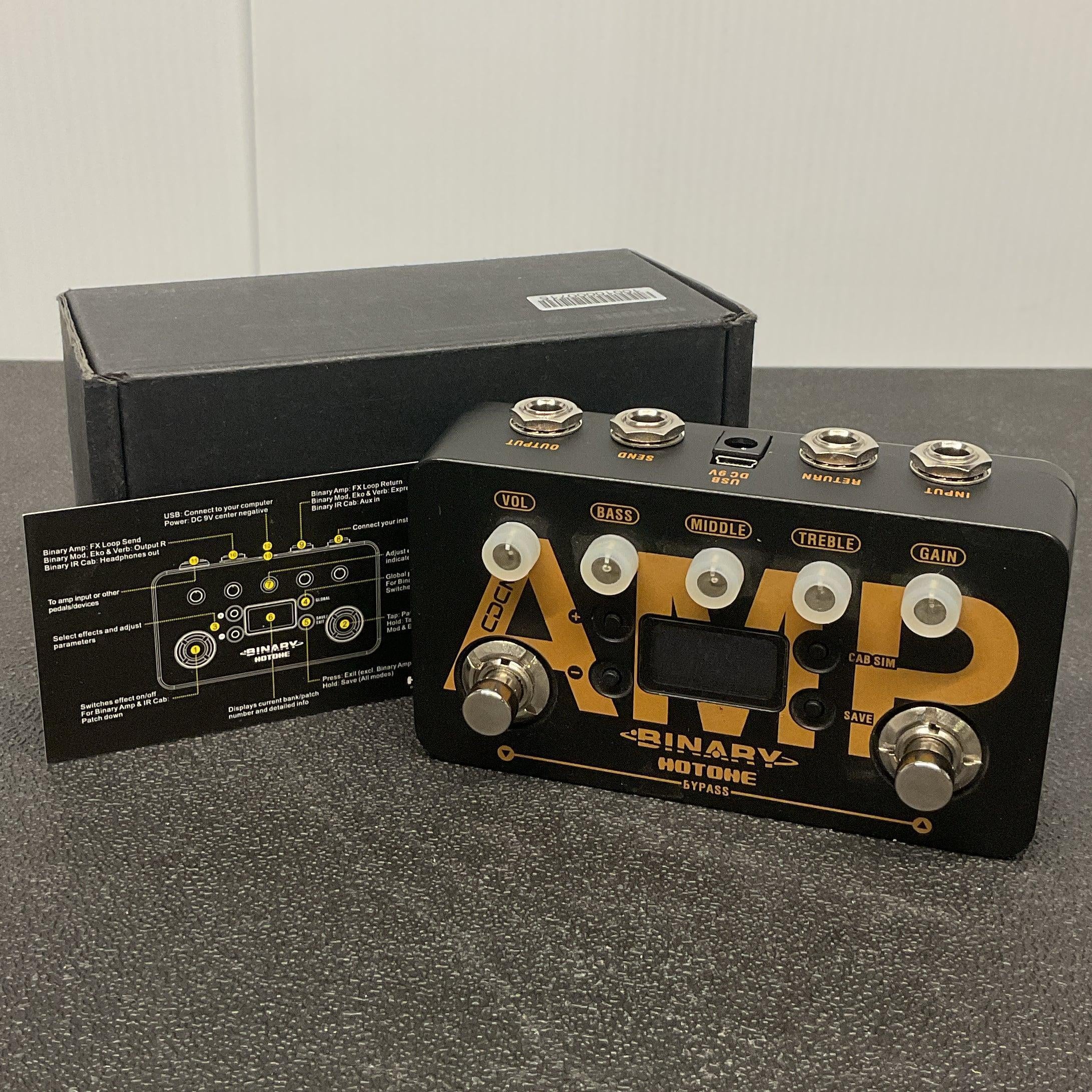 Used Hotone Binary Amp Simulator - Sweetwater's Gear Exchange