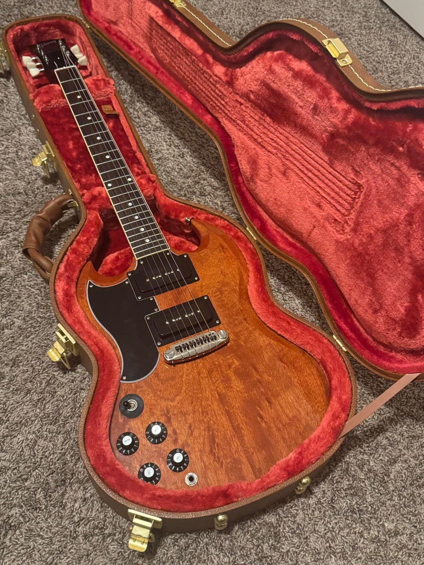 Left Handed Gibson Tony Iommi SG Special - Vintage Cherry