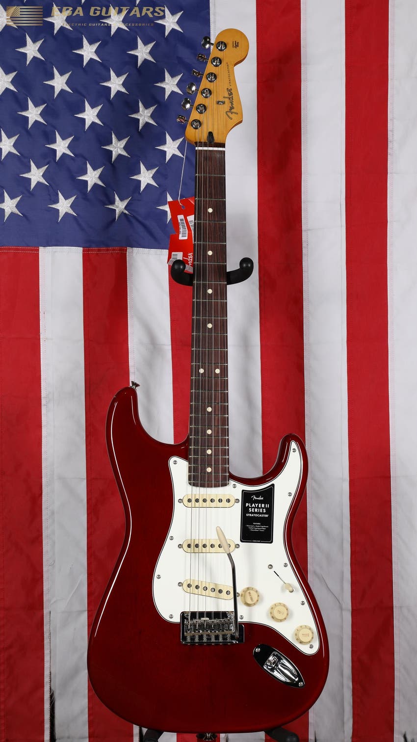 Player II Stratocaster - Transparent Cherry Burst