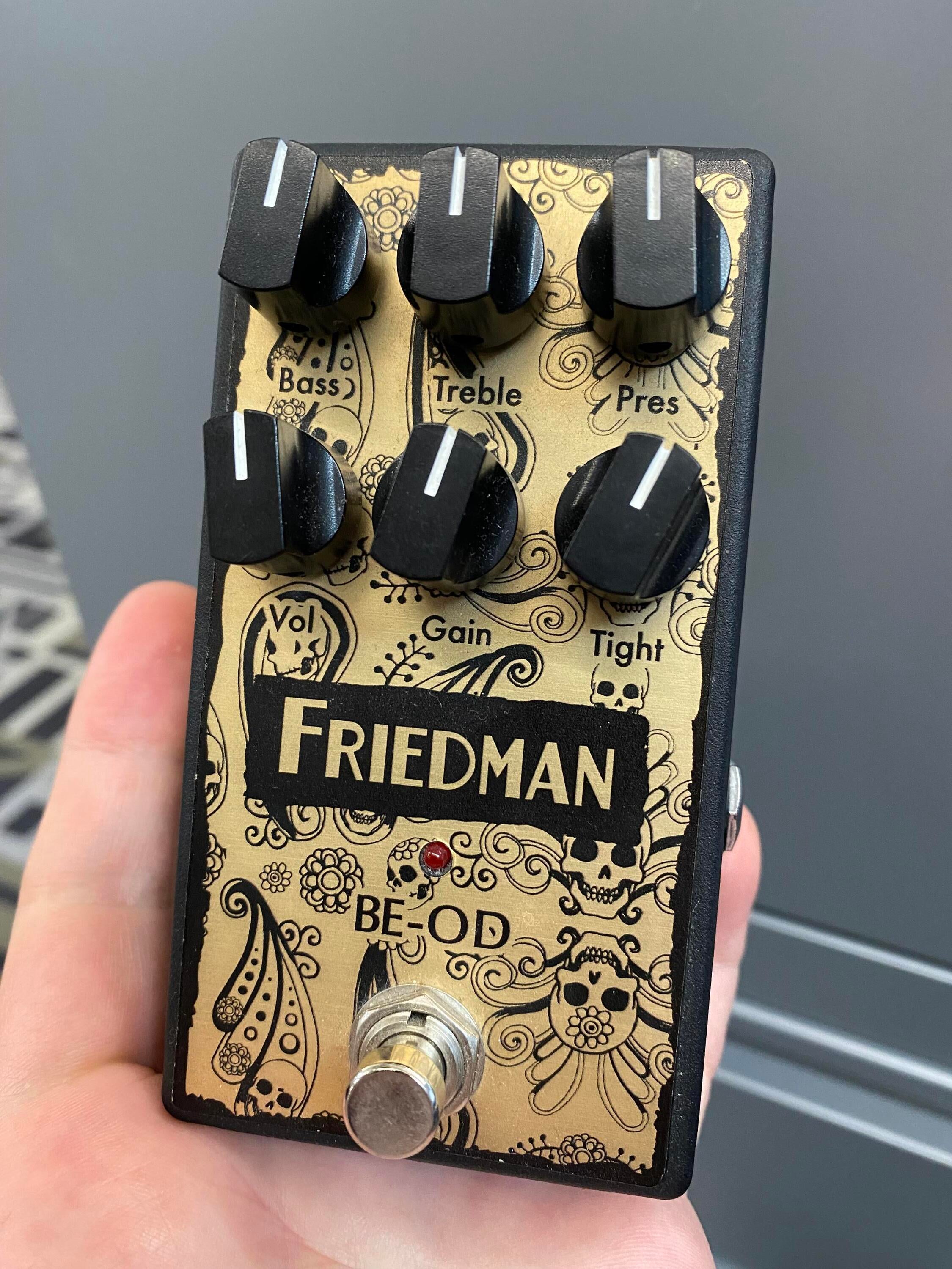 Used Friedman BE-OD LTD Overdrive Pedal - Artisan Edition Sweetwater  Exclusive