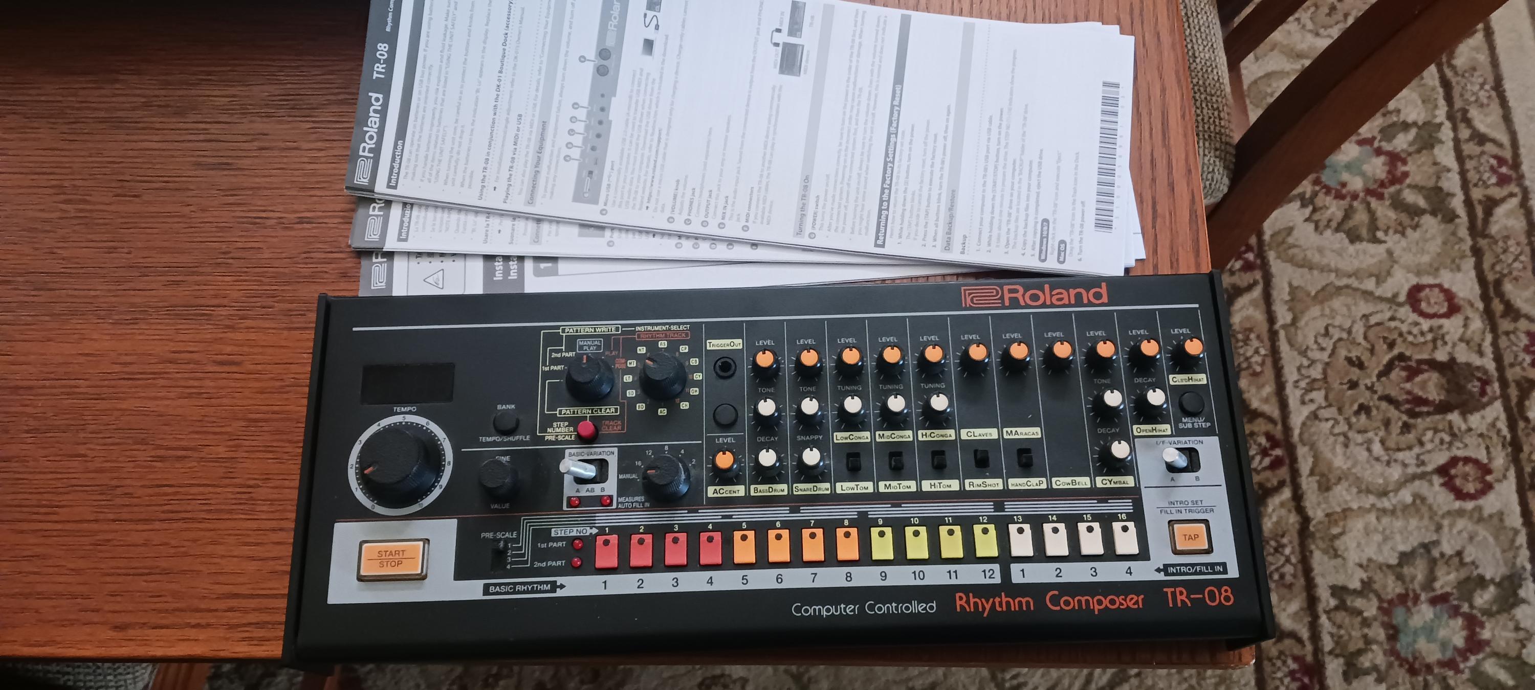 Used Roland TR-08 Rhythm Composer - Sweetwater's Gear Exchange