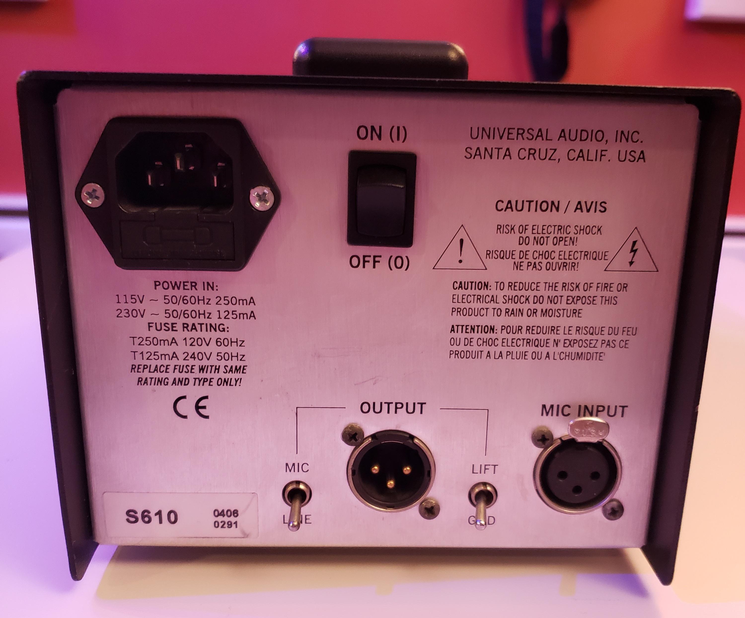 Used Universal Audio SOLO/610 Tube - Sweetwater's Gear Exchange