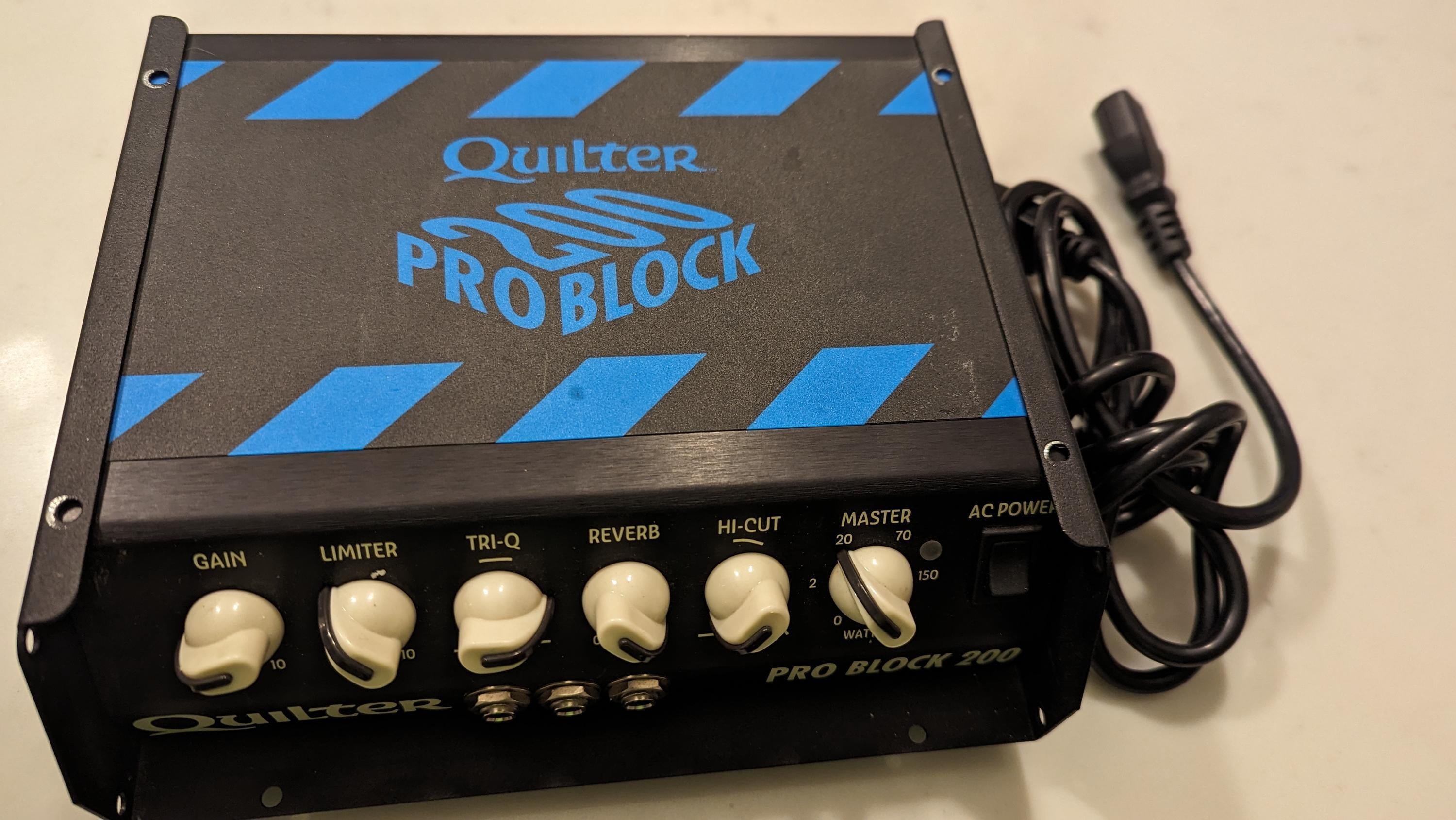 Used Quilter Pro Block 200 Amp head