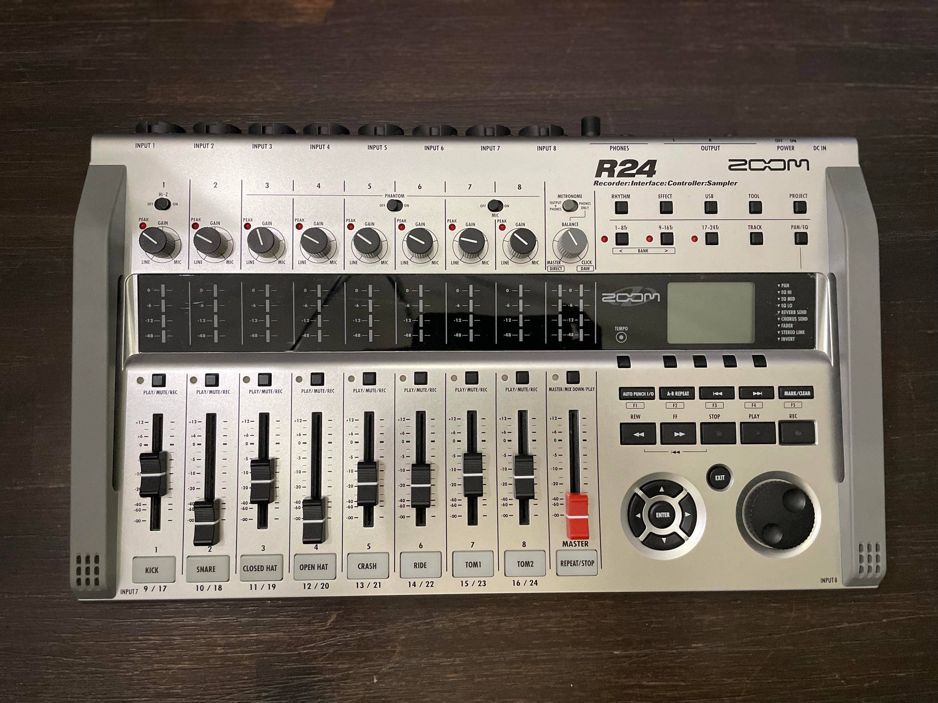 Used Zoom R24 Multitrack Recorder USB Audio Interface Controller