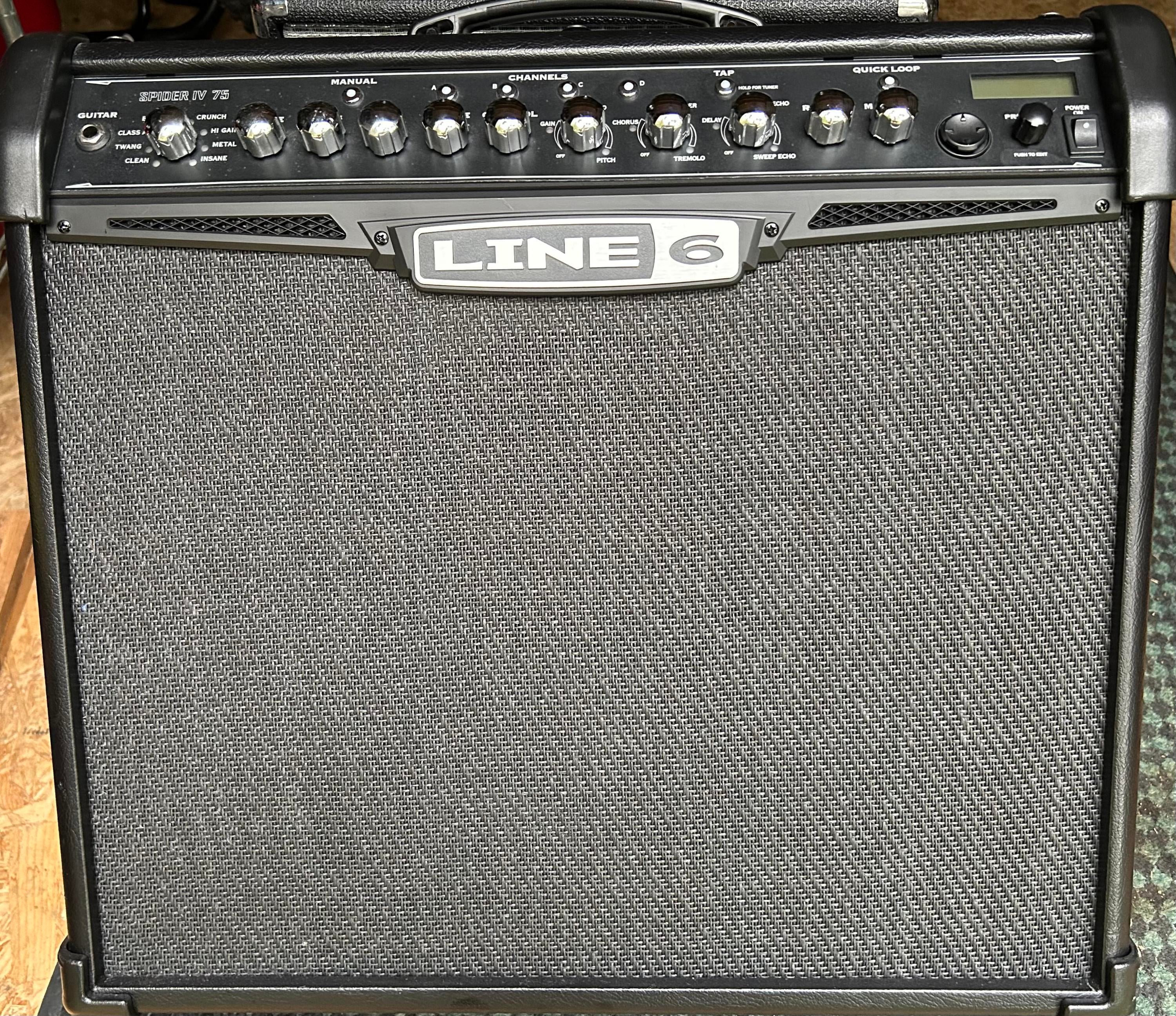 Used Line 6 Spider IV 75 - Sweetwater's Gear Exchange