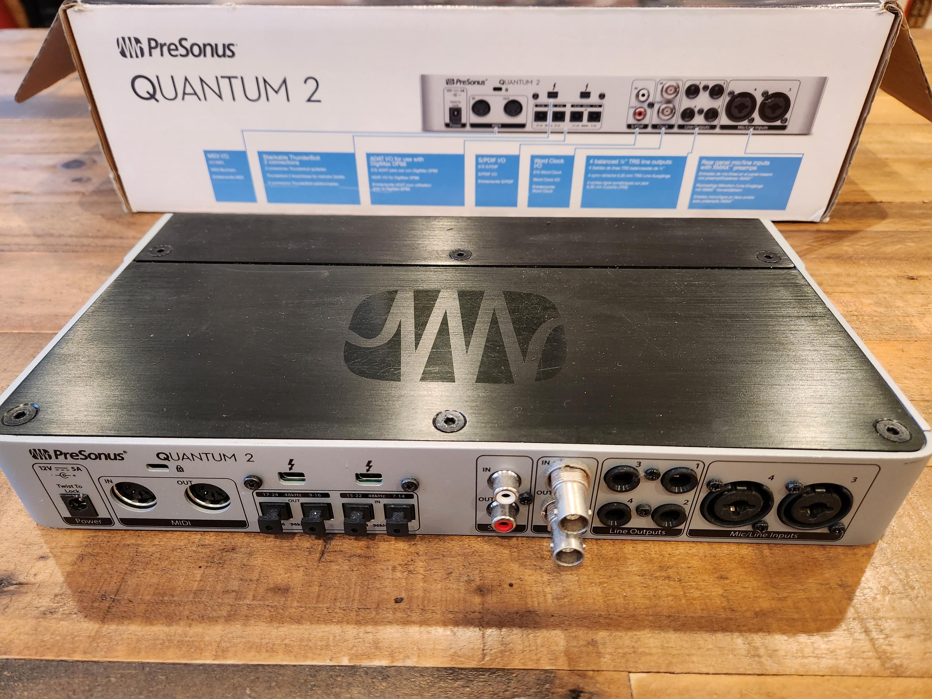 Used PreSonus Quantum 2 22x24 Thunderbolt Audio Interface