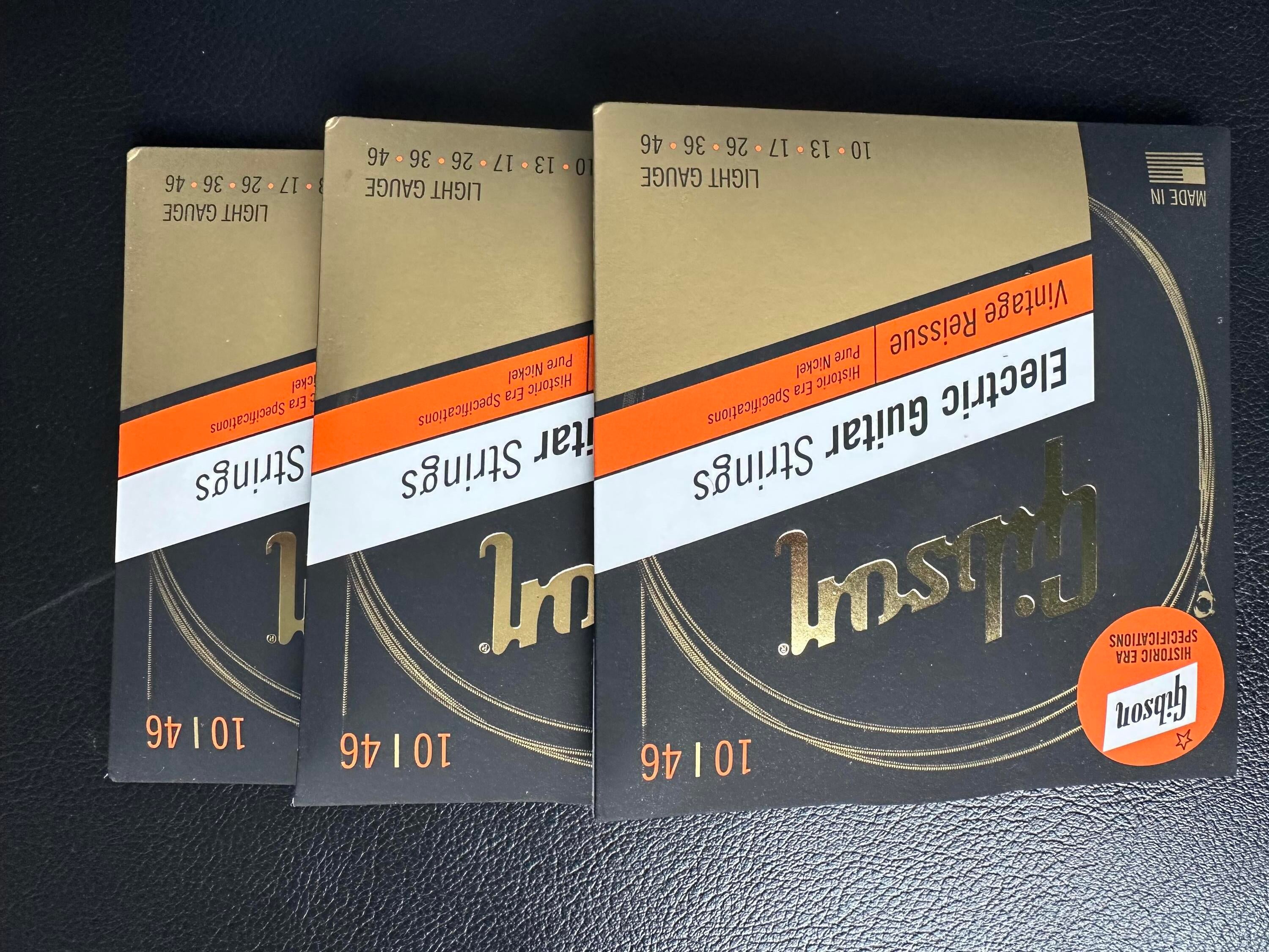 Used Gibson Vintage Reissue Strings 10 46 Sweetwater s Gear Exchange