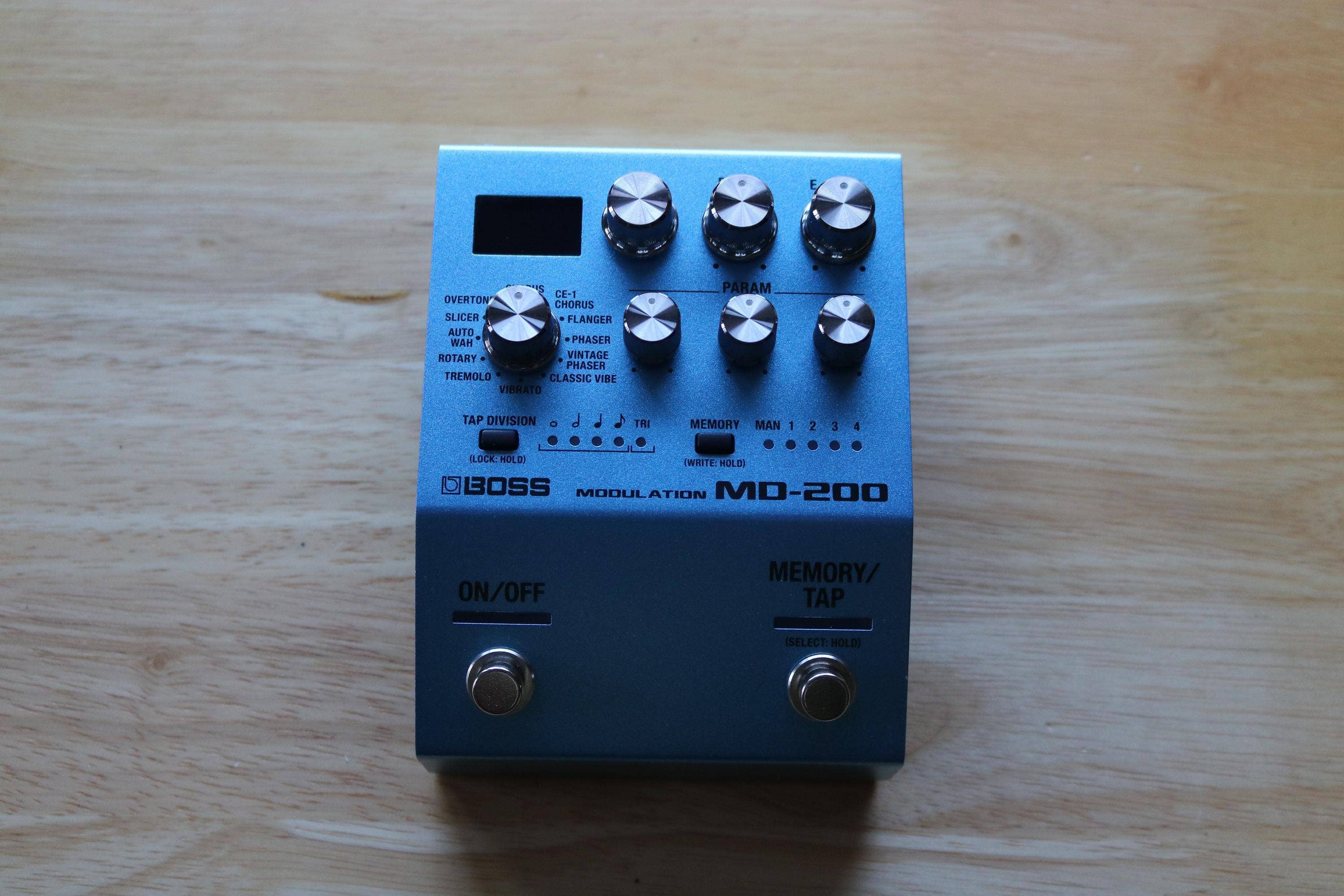 Used Boss MD200 Modulation Pedal Sweetwater Gear Exchange