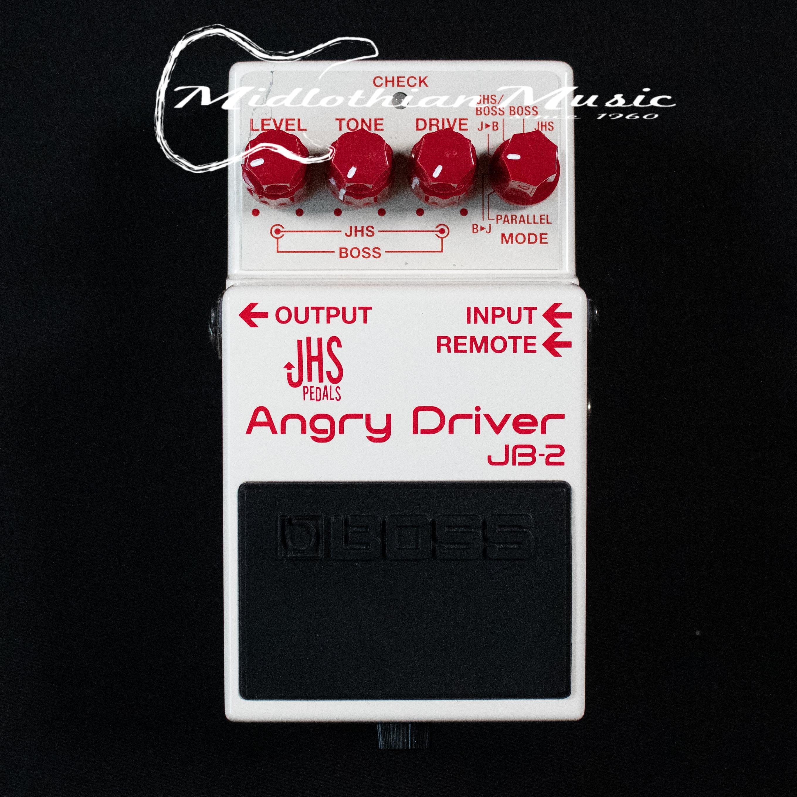 Used Boss JB-2 Angry Driver Overdrive Effect Pedal USED