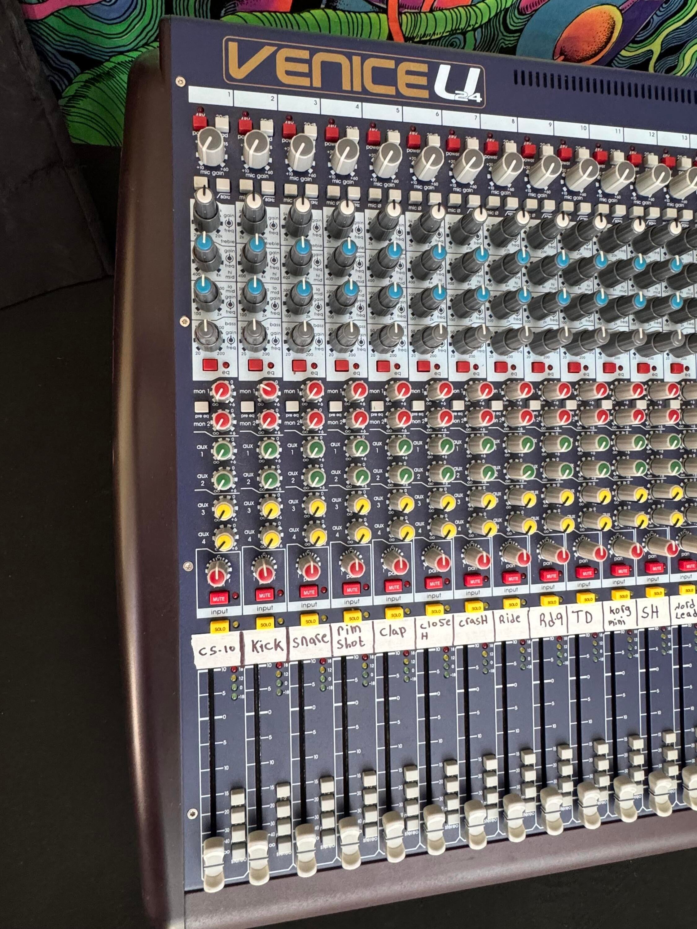 Used Midas VeniceU24 - 24 Channel - Sweetwater's Gear Exchange